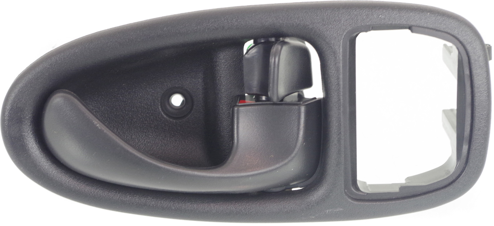 AM SATURN S SERIES 96-02 REAR INTERIOR DOOR HANDLE RH Black w Power Lock Sedan Wagon SKU REPS491361 OEM 21098512