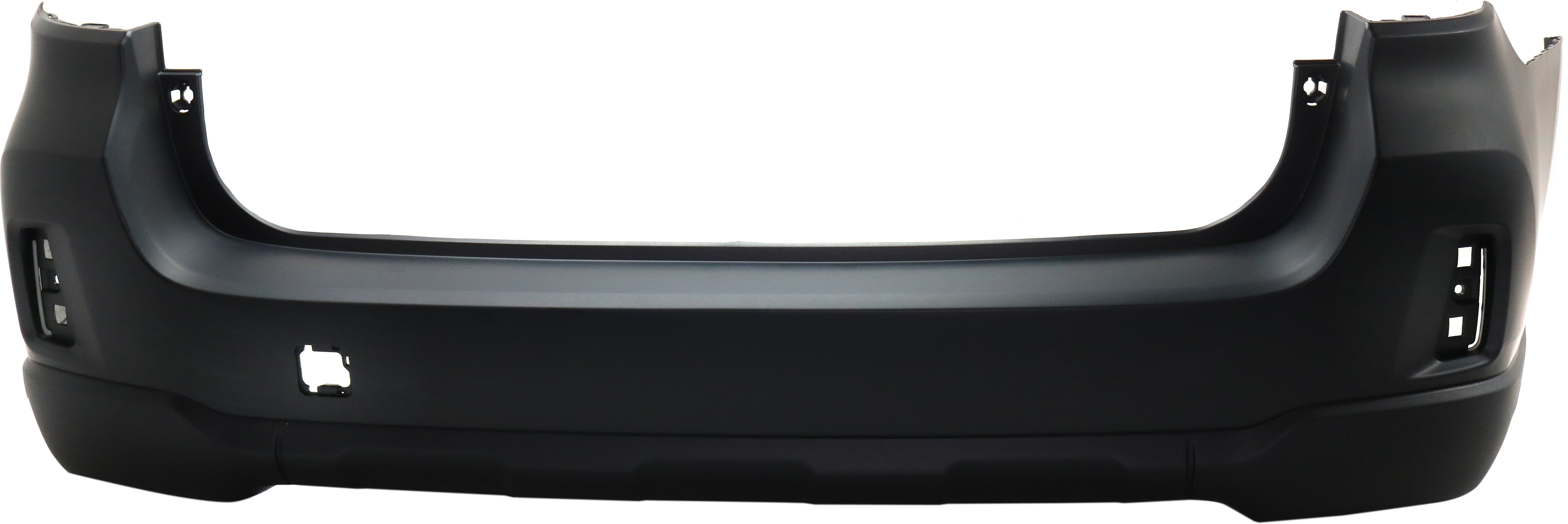 AM OUTBACK 15-17 REAR BUMPER COVER Primed w o Obj Snsr Holes CAPA SKU REPS760154PQ Partslink SU1100175C OEM 57704AL11B