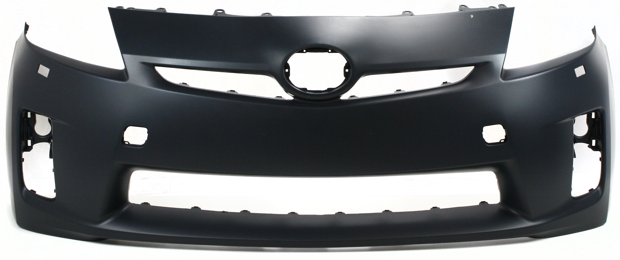 AM PRIUS 10-11 FRONT BUMPER COVER Primed LED Headlights w o Pre Collision System CAPA SKU REPT010312PQ Partslink TO1000361C OEM 5211947919