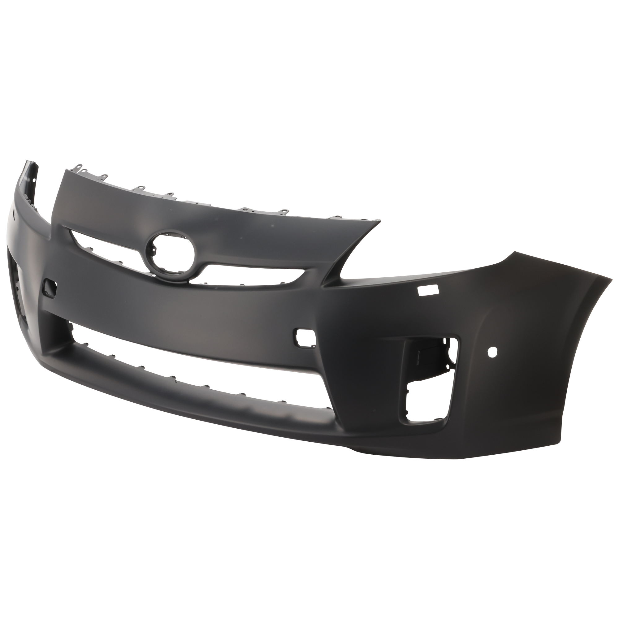 AM PRIUS 10-11 FRONT BUMPER COVER Primed LED Headlights w Pre Collision System SKU REPT010313P Partslink TO1000360 OEM 5211947920