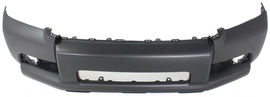 AM 4RUNNER 10-13 FRONT BUMPER COVER Primed w o Chr Trim Mldg Hole and Trail Pkg SR5 Trail Model SKU REPT010321P Partslink TO1000366 OEM 5211935905-5211935908