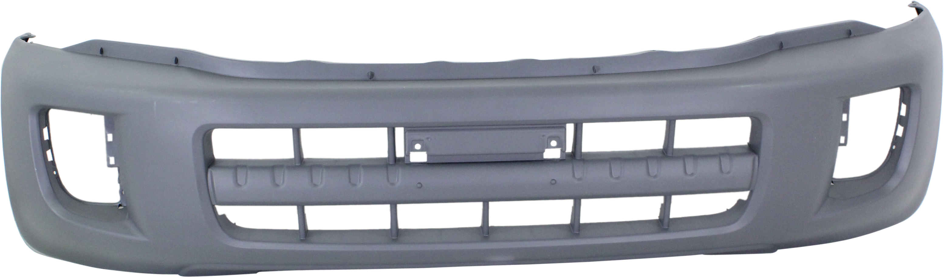 AM RAV4-01-03 FRONT BUMPER COVER Textured w o Wheel Opening Flares Type SKU REPT010332 Partslink TO1000248 OEM 5211942281 PFM