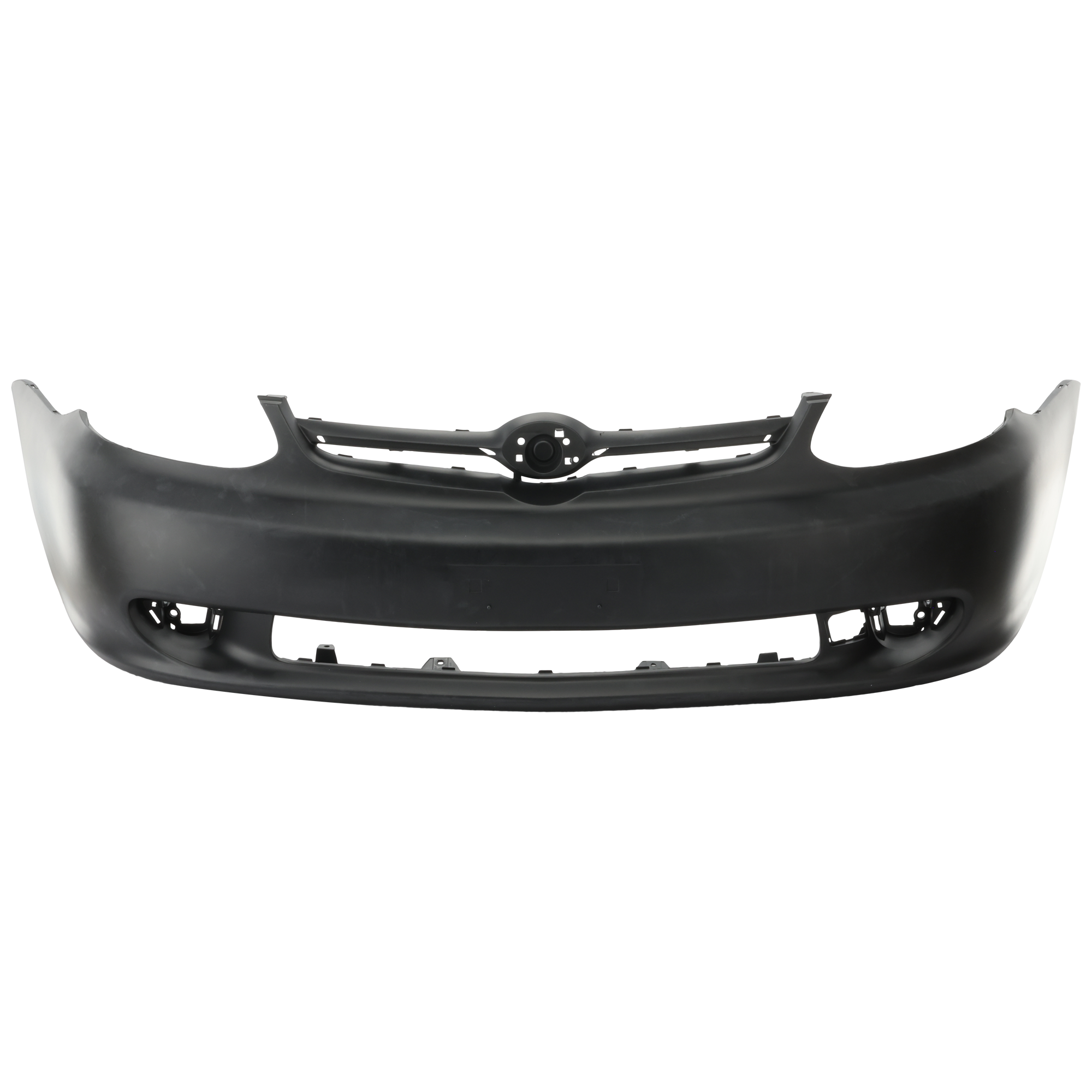 AM ECHO 03-05 FRONT BUMPER COVER Textured w o Spoiler Holes Sedan SKU REPT010351 Partslink TO1000296 OEM Performance