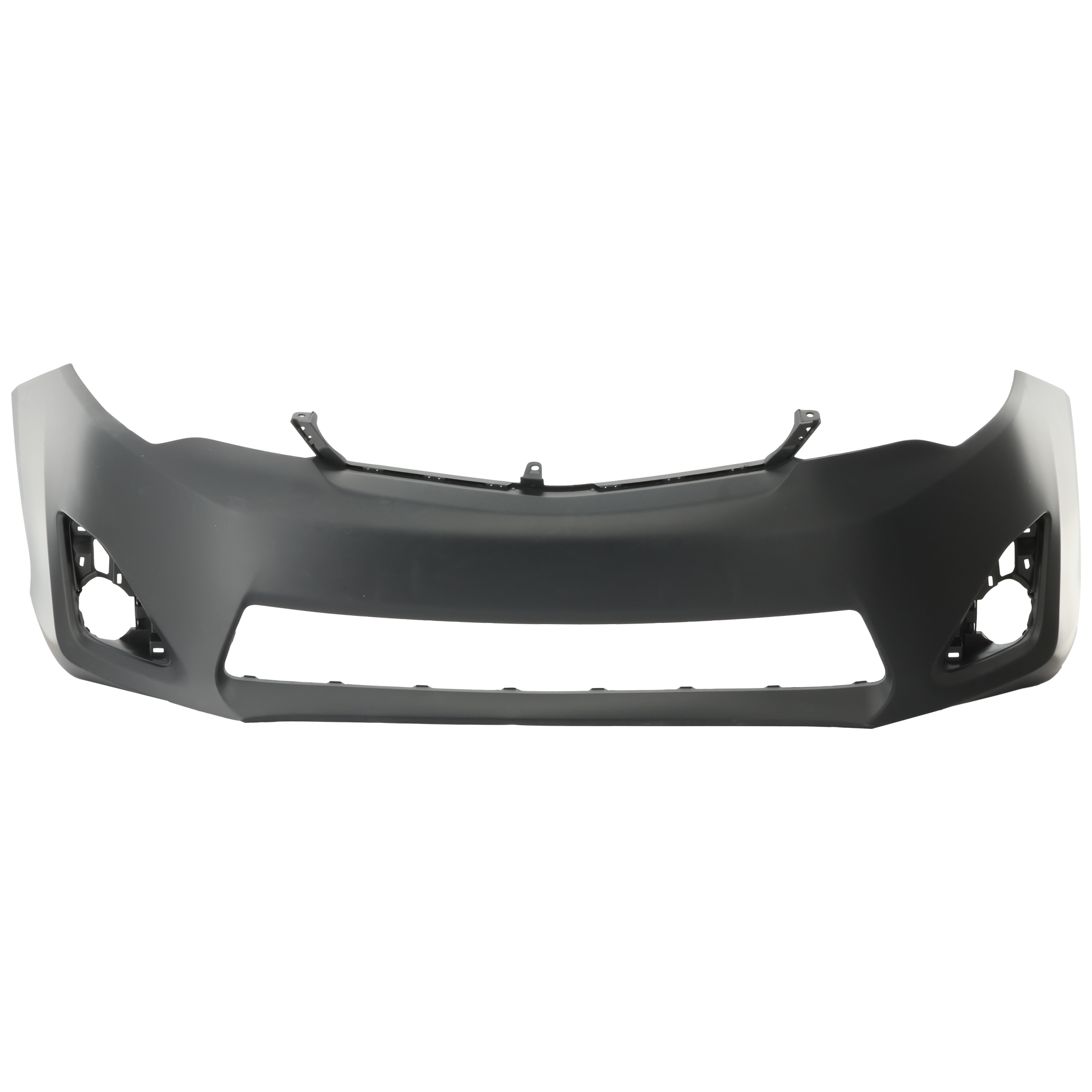 AM CAMRY 12-14 FRONT BUMPER COVER Primed L LE XLE Hybrid Models CAPA SKU REPT010353PQ Partslink TO1000378C OEM 5211906974