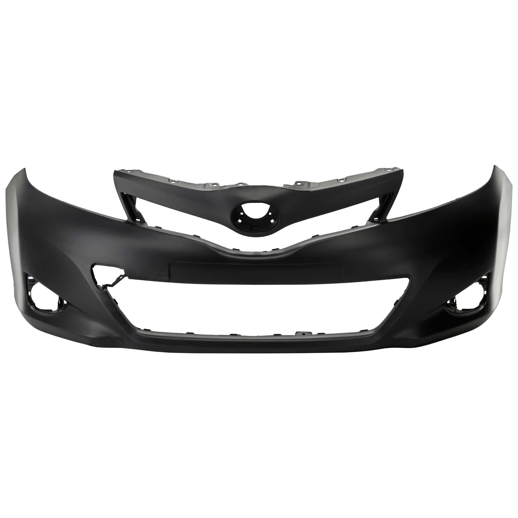AM YARIS 12-14 FRONT BUMPER COVER Primed CE L LE Models Japan Built Vehicle SKU REPT010355P Partslink TO1000381 OEM 5211952965