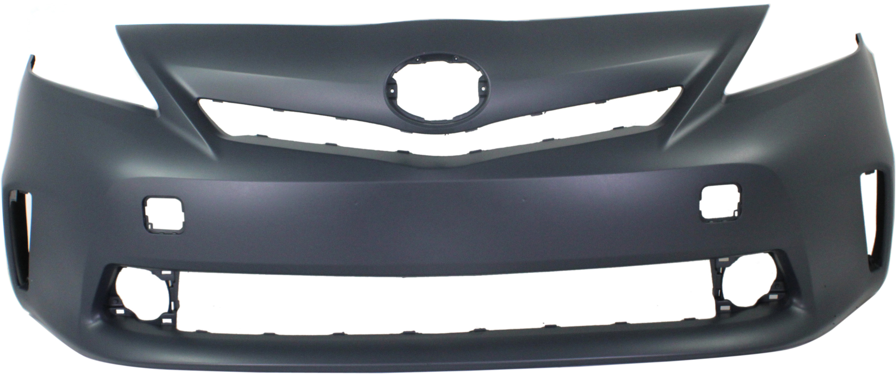 AM PRIUS V 12-14 FRONT BUMPER COVER Primed LED Headlights w Pre Collision System SKU REPT010364P Partslink TO1000387 OEM 5211947925