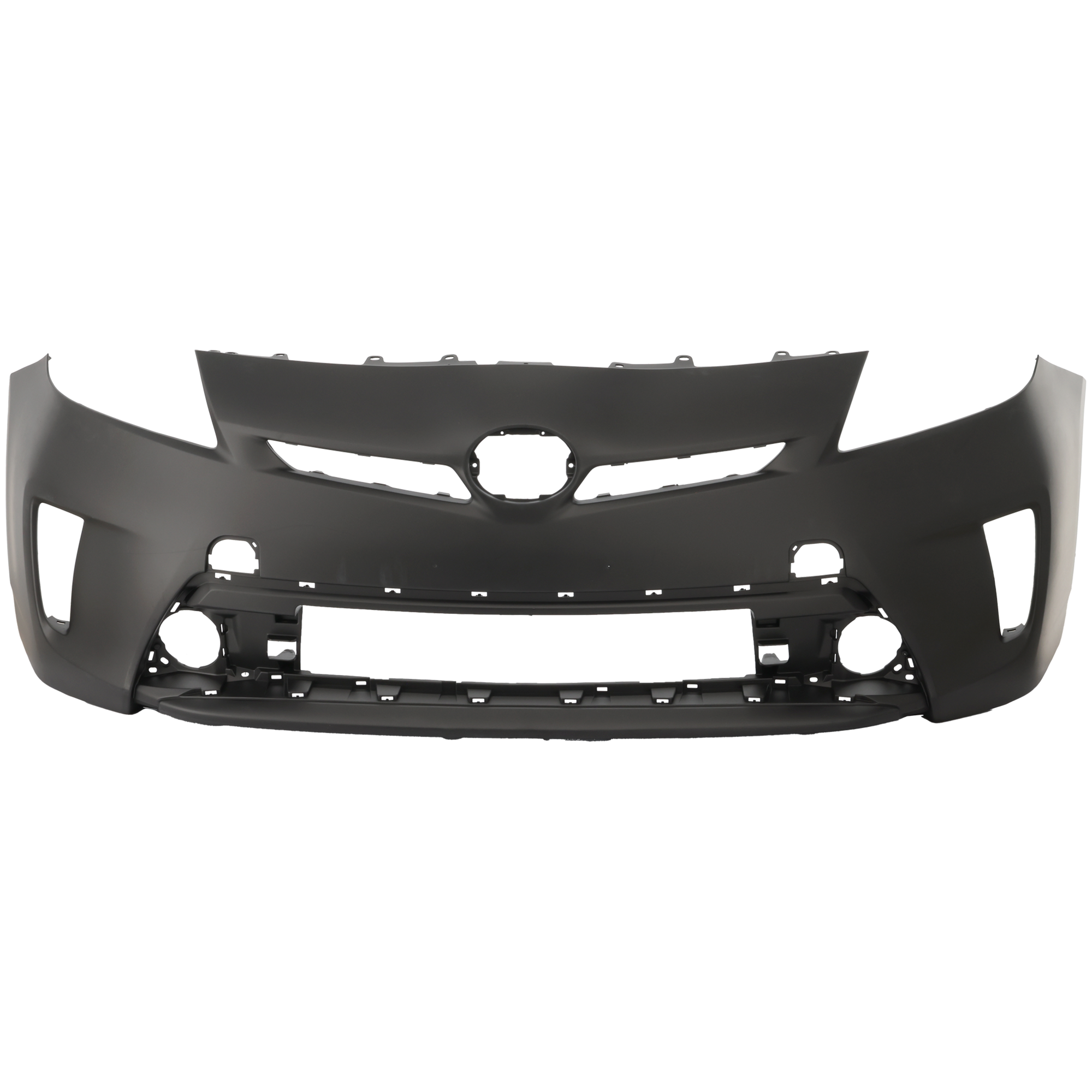 AM PRIUS PRIUS PLUG IN 12-15 FRONT BUMPER COVER Prmd w o HLW Holes Plug In Models Halogen Headlights SKU REPT010371P Partslink TO1000394 OEM 5211947934