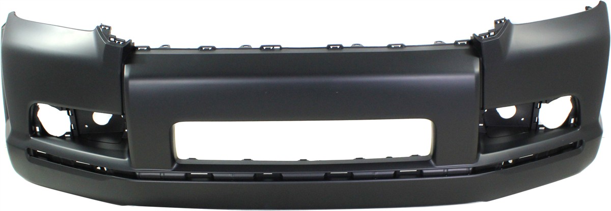 AM 4RUNNER 10-13 FRONT BUMPER COVER Primed w Chr Trim and Mldg Hole Limited Model SKU REPT010373P Partslink TO1000364 OEM 5211935906-5211935909