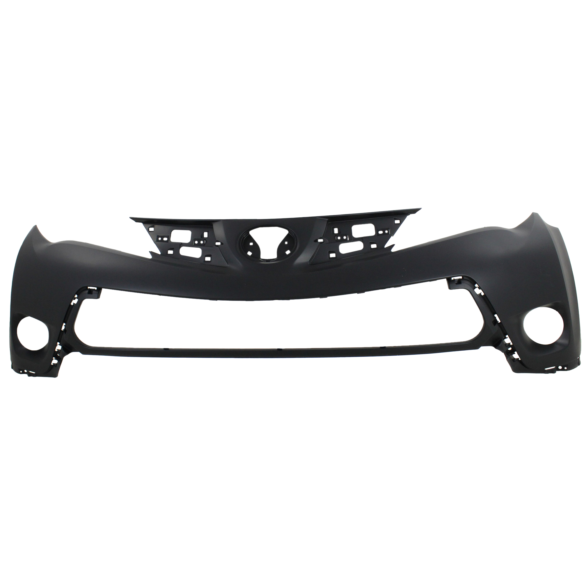 AM RAV4-13-15 FRONT BUMPER COVER Primed North America Built Vehicle Exc. EV Model CAPA SKU REPT010376PQ Partslink TO1014101C OEM 521190R911