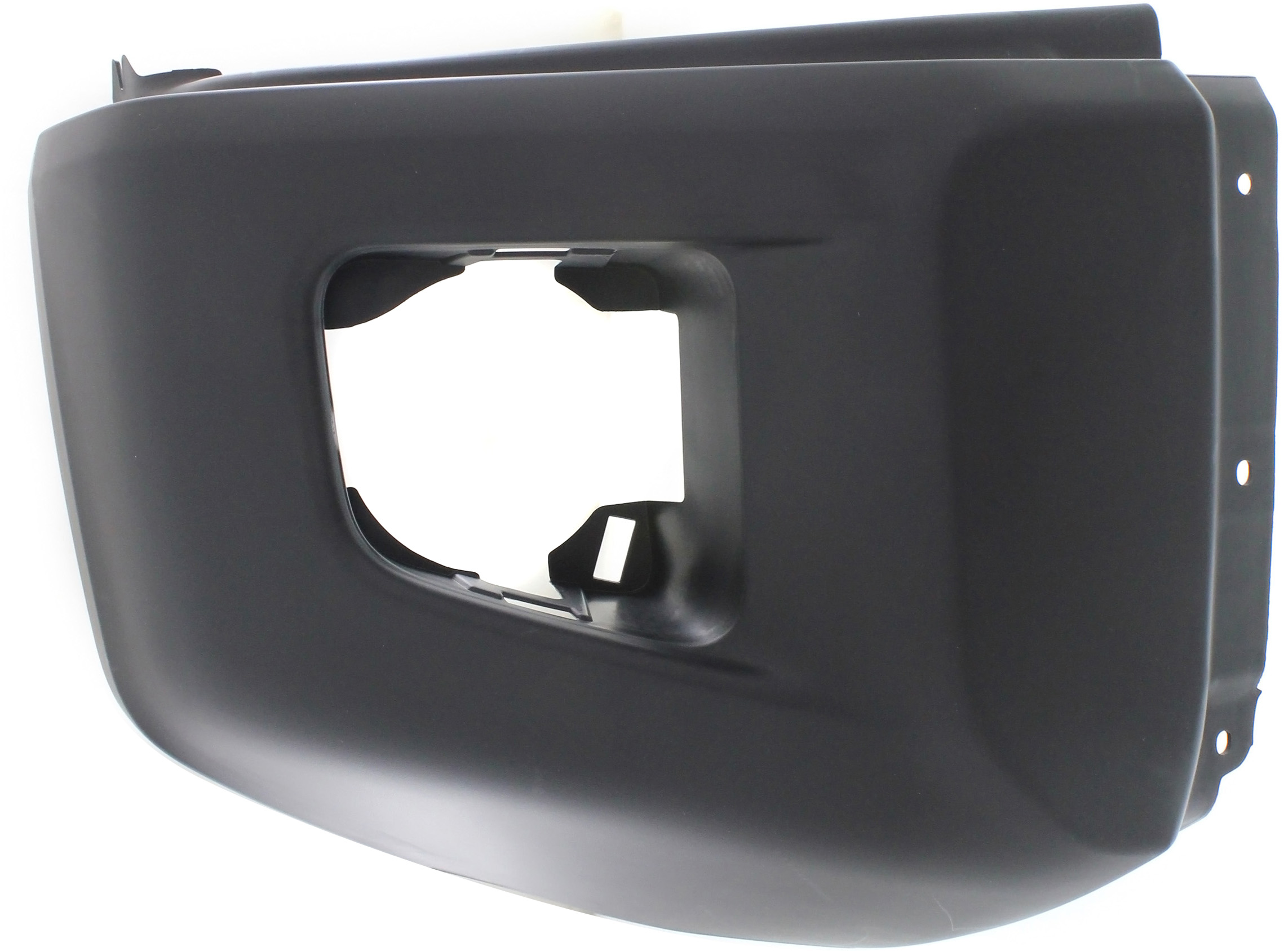 AM TUNDRA 14-21 FRONT BUMPER END RH Textured w o Park Assist Sensor Holes SKU REPT011113 Partslink TO1005182 OEM 521120C080