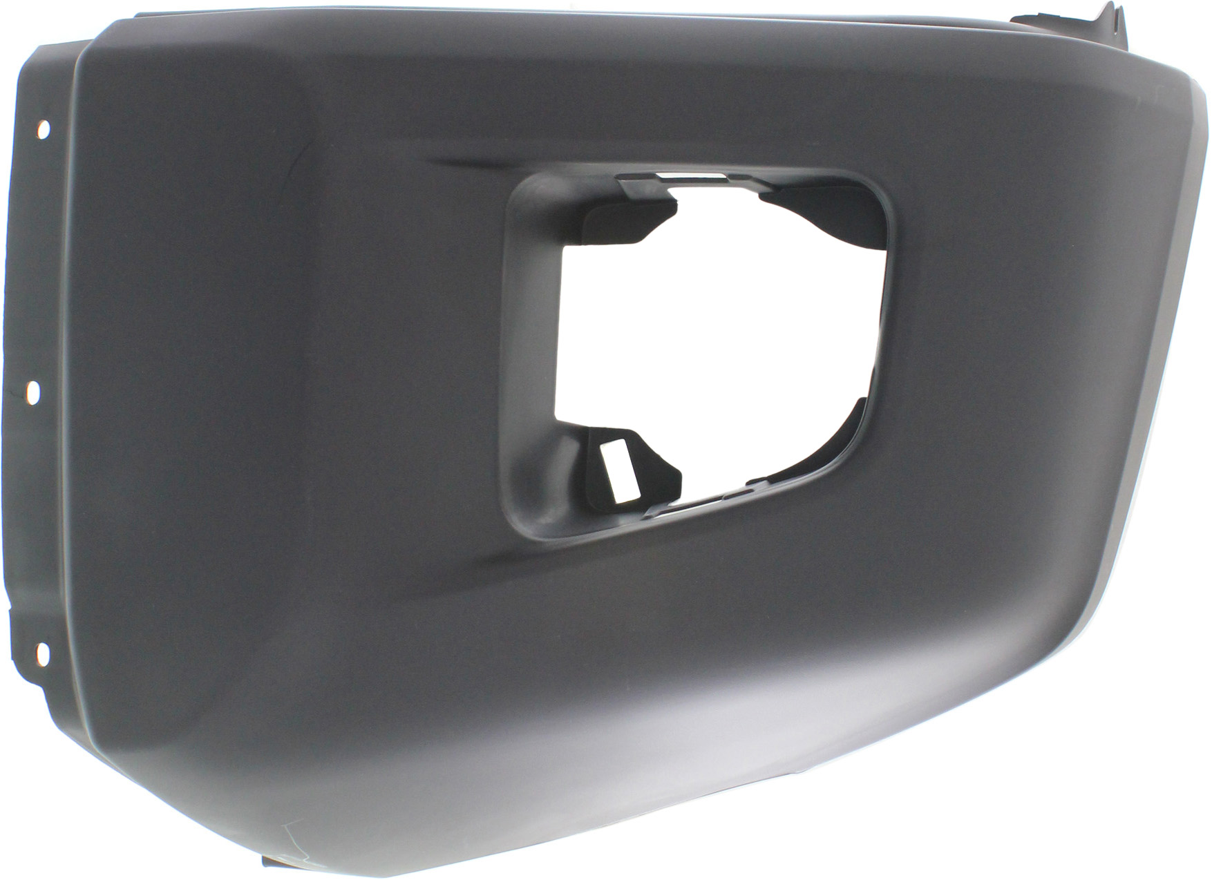 AM TUNDRA 14-21 FRONT BUMPER END LH Paint to Match w Park Assist Sensor Holes SKU REPT011116 Partslink TO1004183 OEM 521130C908