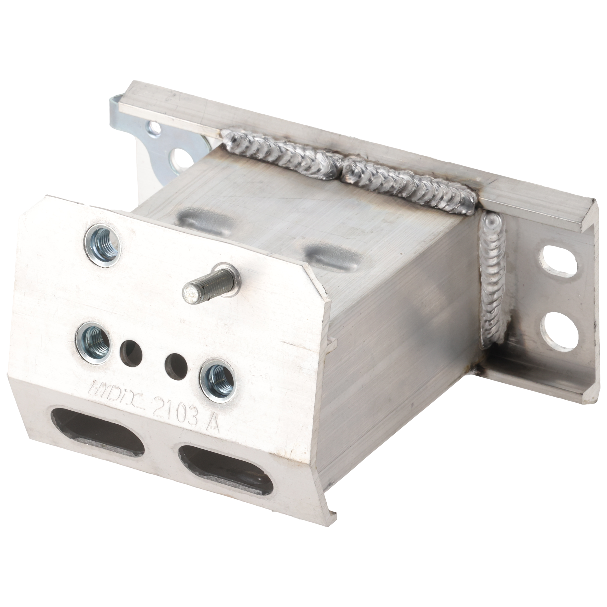 AM PRIUS PRIUS PLUG IN 10-15 FRONT BUMPER BRACKET LH Reinforcement Bracket Aluminum CAPA SKU REPT013114Q Partslink TO1066175C OEM 5701447040