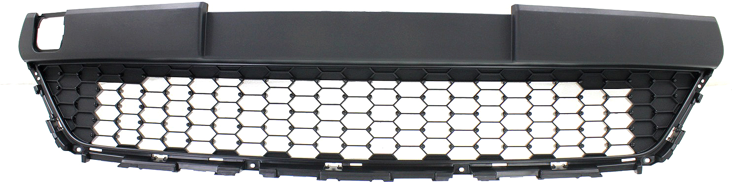 AM YARIS 12-14 FRONT BUMPER GRILLE Lower Textured Black Hatchback SE Model SKU REPT015335 Partslink TO1036144 OEM 5311252300