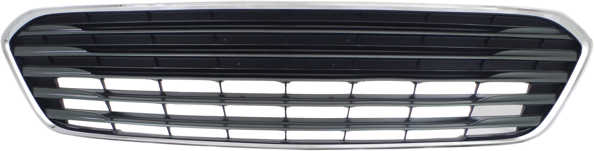 AM AVALON 13-15 FRONT BUMPER GRILLE Chrome Shell Ptd Silver Insert w o Sensor Hole SKU REPT015340 Partslink TO1036146 OEM 5310207011