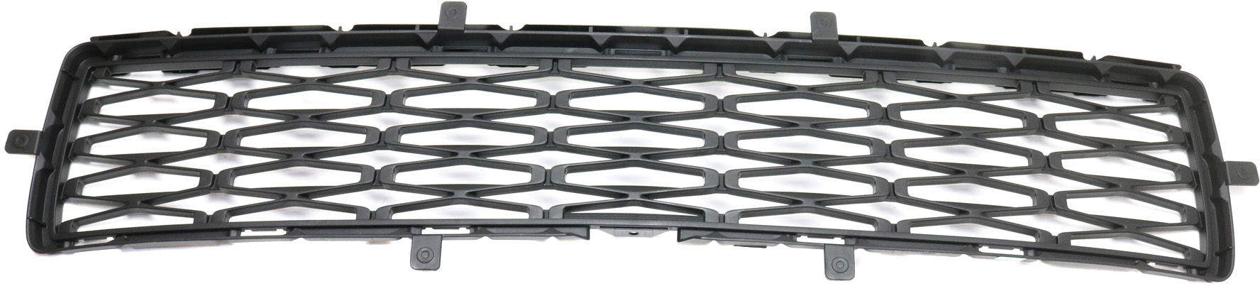 AM 4RUNNER 14-19 FRONT BUMPER GRILLE Textured Black w o Holes for Chrome Trim CAPA SKU REPT015343Q Partslink TO1036148C OEM 5311235060