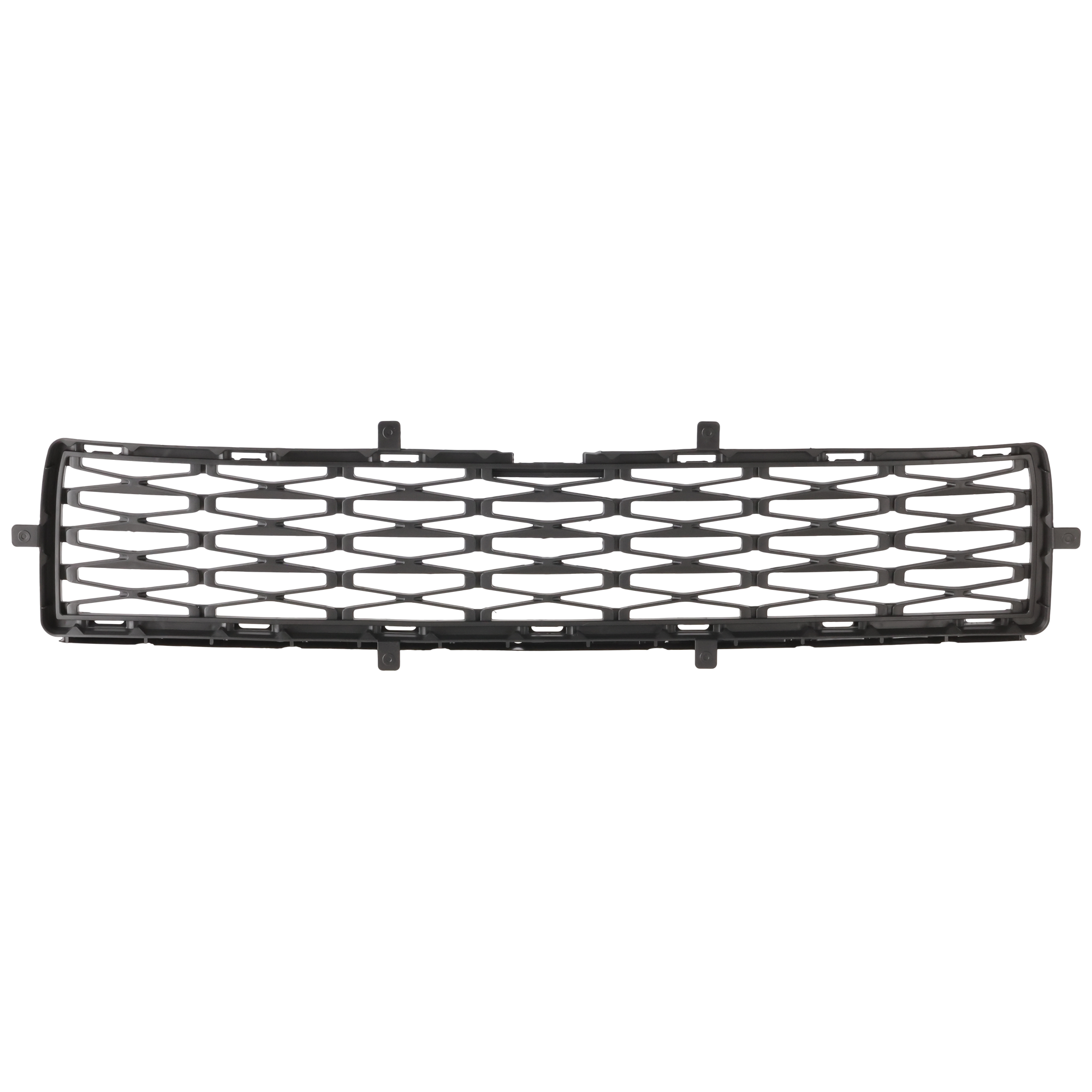 AM 4RUNNER 14-19 FRONT BUMPER GRILLE Textured Black w o Holes for Chrome Trim SKU REPT015343 Partslink TO1036148 OEM 5311235060