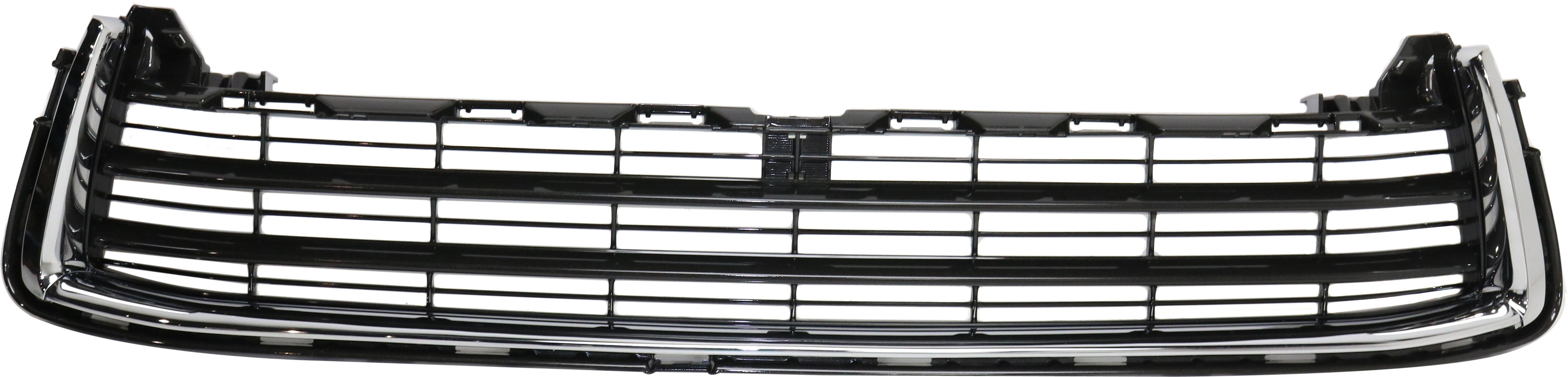 AM HIGHLANDER 14-16 FRONT BUMPER GRILLE Gray w Chrome Molding CAPA SKU REPT015346Q Partslink TO1036152C OEM 531020E040
