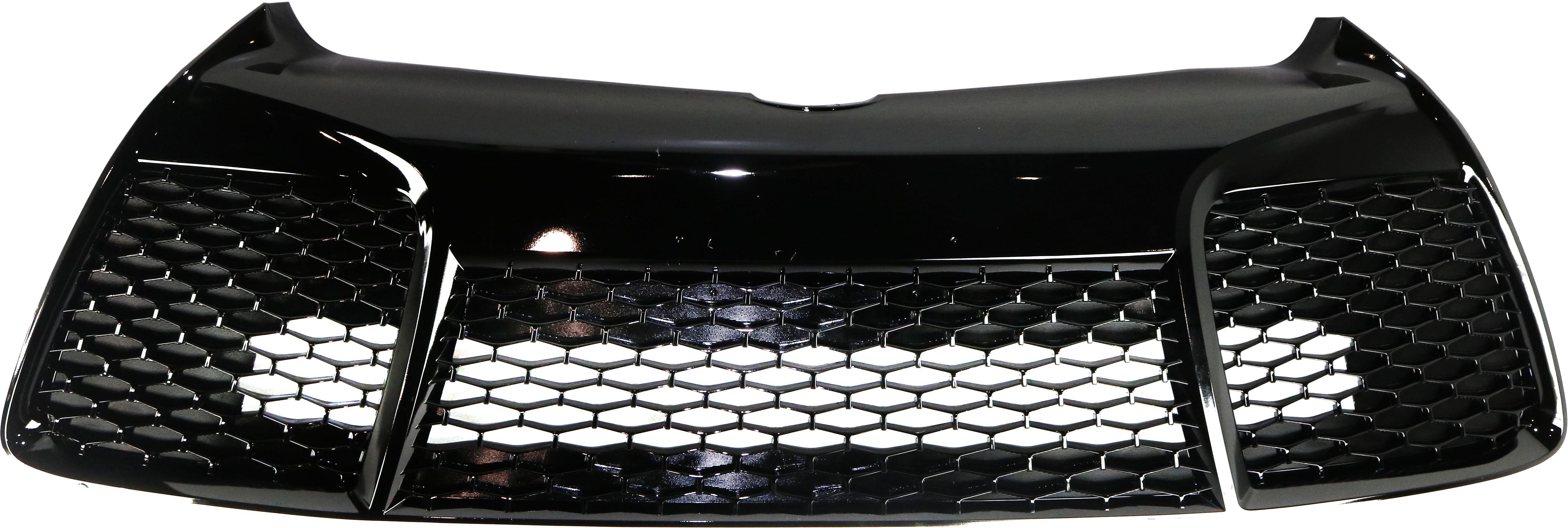 AM CAMRY 15-17 FRONT BUMPER GRILLE Black Sport Type CAPA SKU REPT015351Q Partslink TO1036156C OEM 5311206280