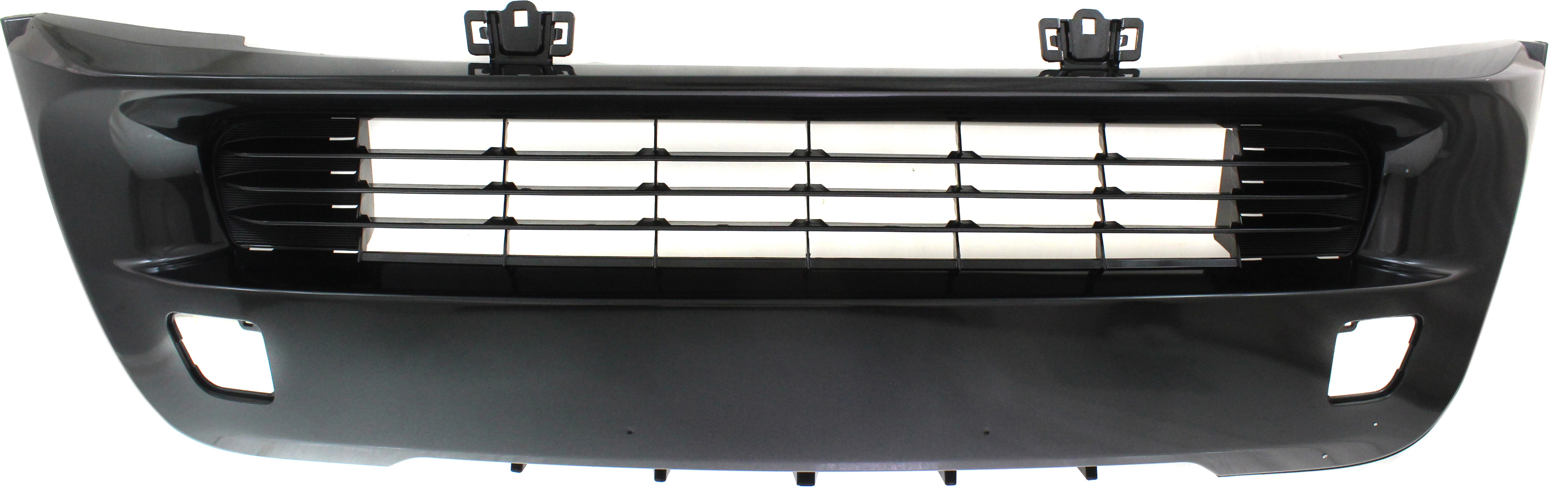 AM PRIUS V 15-17 FRONT BUMPER GRILLE Ptd Dark Gray w o Pre Collision System CAPA SKU REPT015355Q Partslink TO1036165C OEM 5311247200