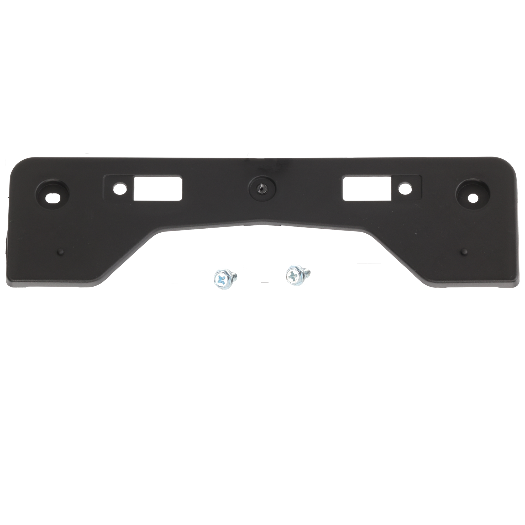 AM RAV4-13-15 FRONT LICENSE PLATE BRACKET Textured Black Exc. EV Model SKU REPT017311 Partslink TO1068121 OEM 521140R060