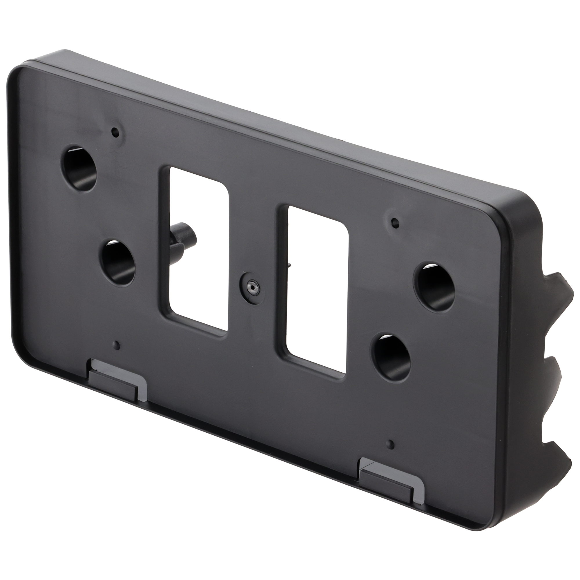 AM CAMRY 15-17 FRONT LICENSE PLATE BRACKET Textured LE XLE Models SKU REPT017323 Partslink TO1068129 OEM 7510106030