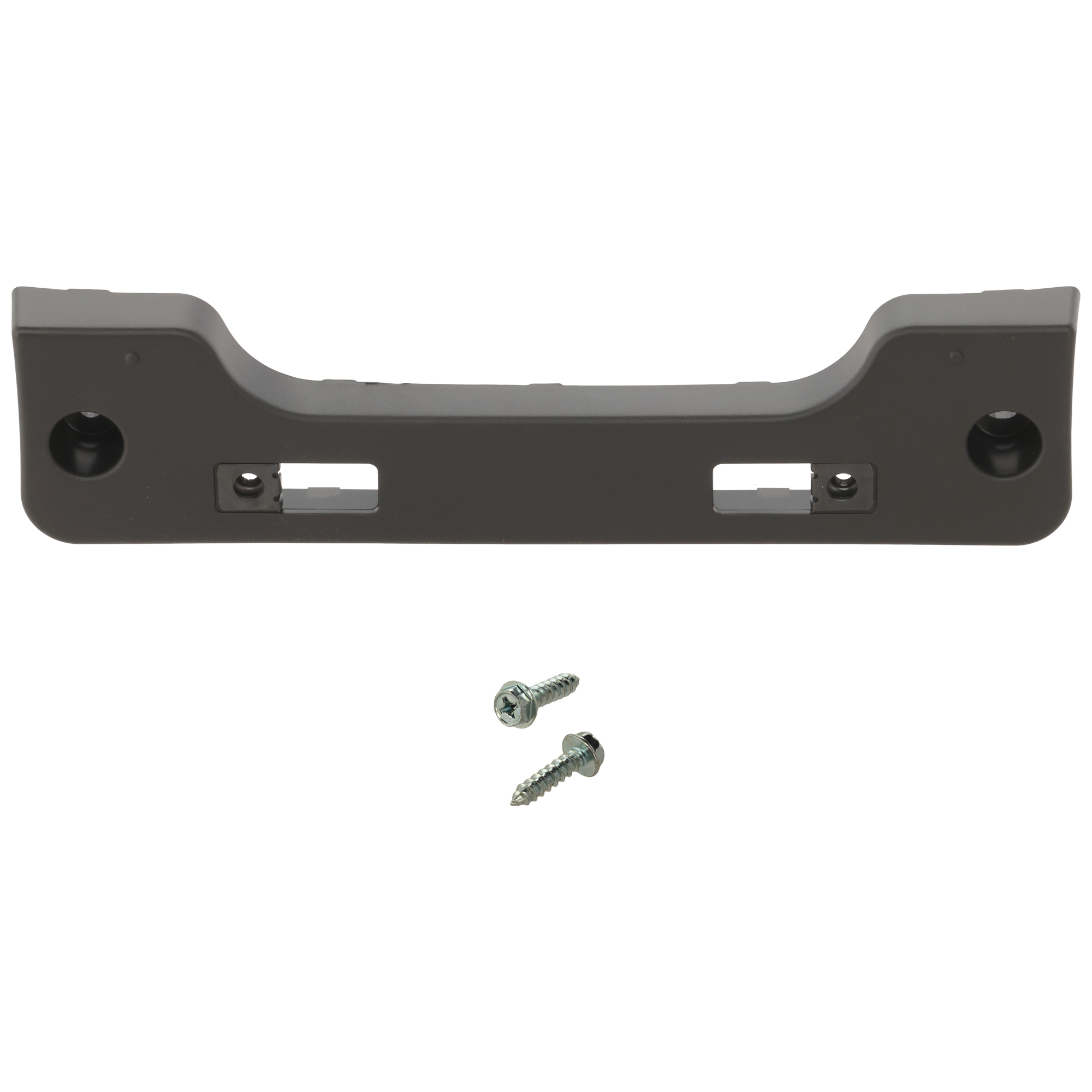 AM COROLLA MATRIX 05-08 FRONT LICENSE PLATE BRACKET Textured SKU REPT017325 Partslink TO1068113 OEM 5212102040