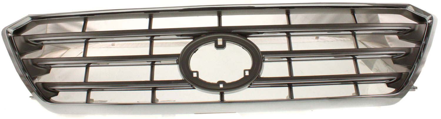 AM HIGHLANDER 08-10 GRILLE Chrome Shell Silver Insert Limited Model SKU REPT070102 Partslink TO1200307 OEM 531010E110