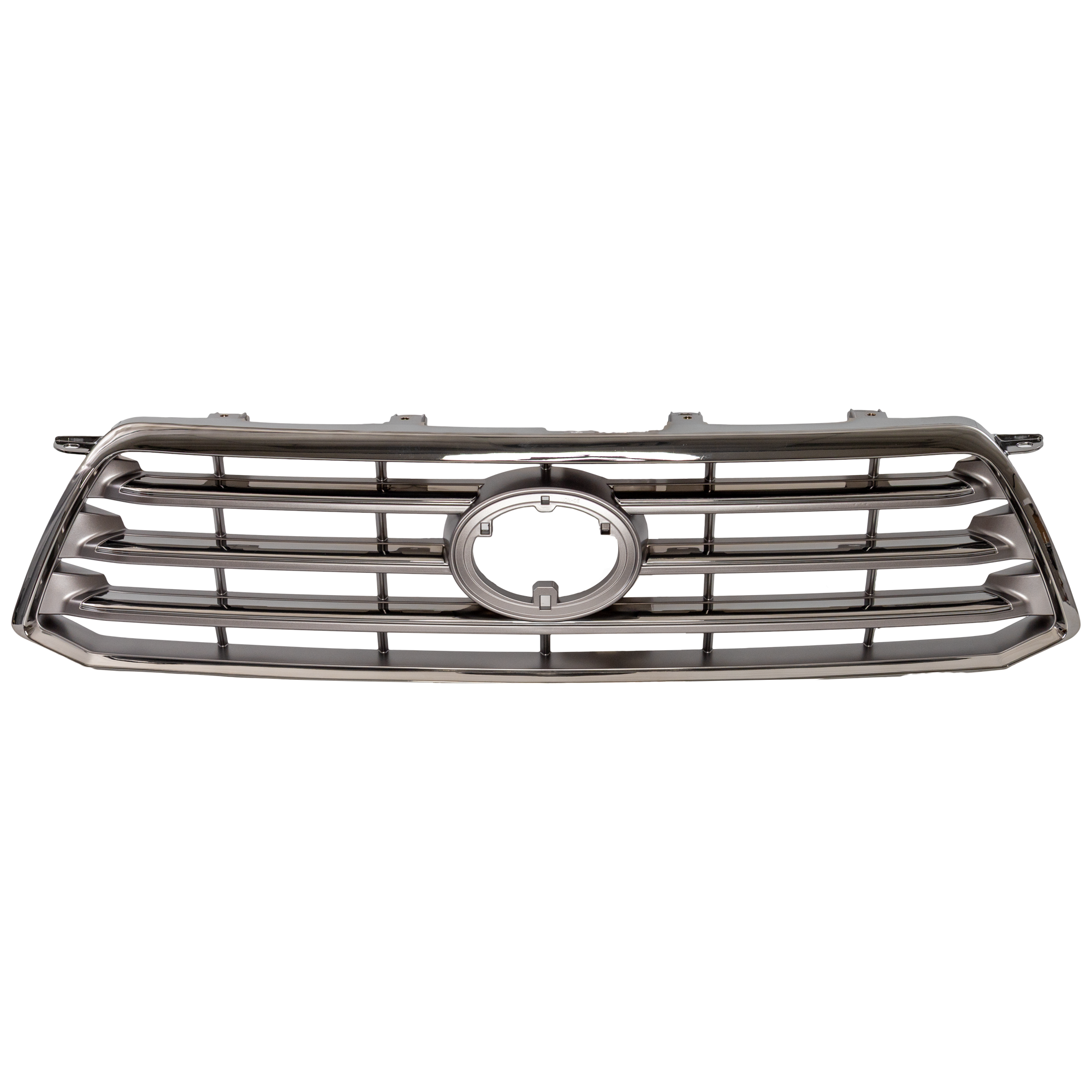 AM HIGHLANDER 08-10 GRILLE Silver Shell Black Insert Sport Model SKU REPT070103 Partslink TO1200308 OEM 531010E100