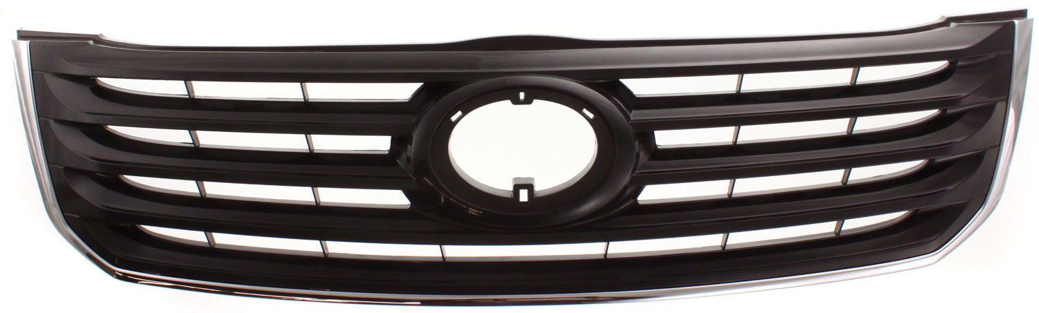 AM AVALON 08-10 GRILLE Textured Black Shell and Insert w Chrome Molding w o Sport Pkg XL Model SKU REPT070104 Partslink TO1200309 OEM 5310107030