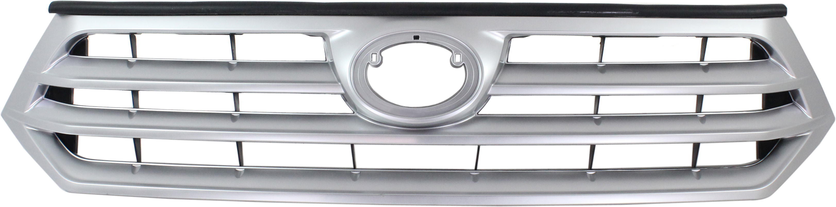 AM HIGHLANDER 11-13 GRILLE Painted Silver Shell and Insert Exc. Hybrid Model SKU REPT070189 Partslink TO1200346 OEM 531010E020