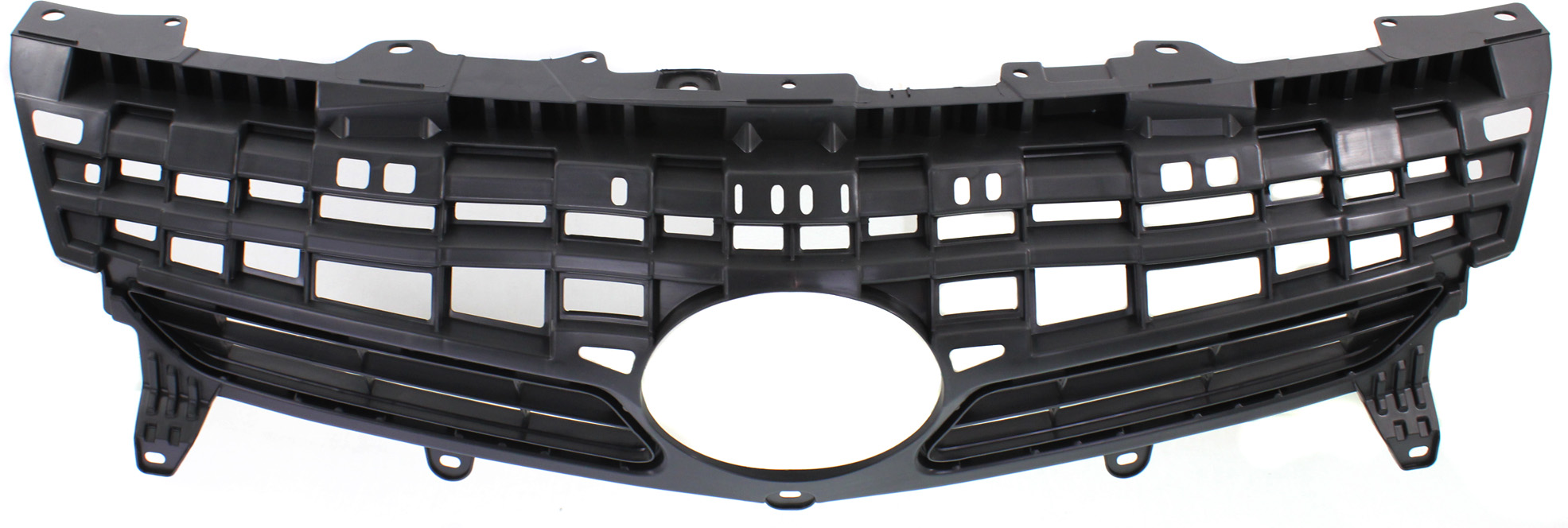 AM PRIUS PRIUS PLUG IN 12-15 GRILLE Textured Black Shell and Insert CAPA SKU REPT070195Q Partslink TO1200350C OEM 5311147040