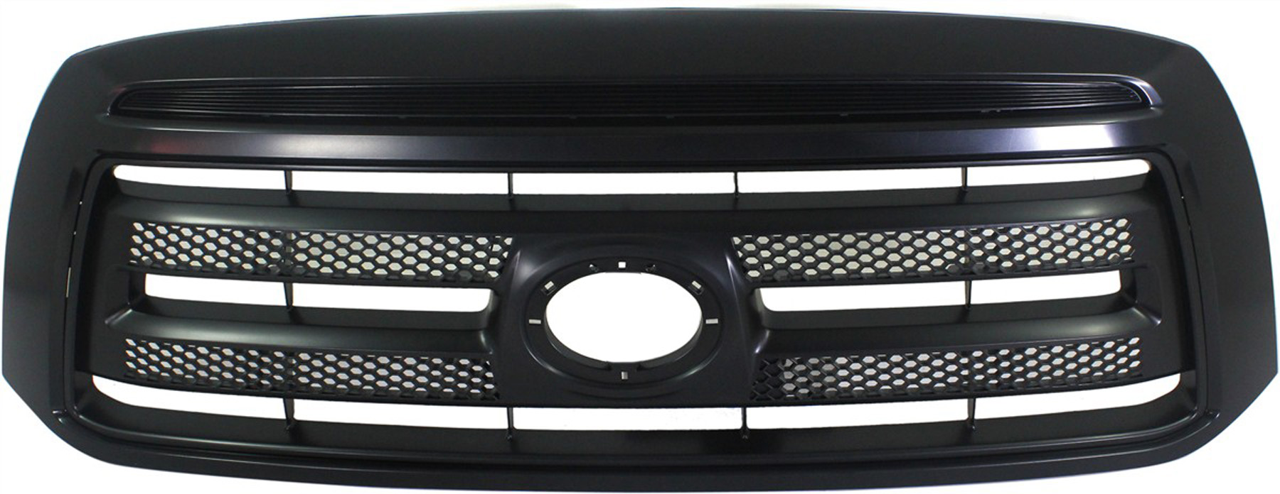 AM TUNDRA 10-13 GRILLE Painted Black Shell and Insert Code 202 SKU REPT070196 Partslink TO1200345 OEM 531000C240C0