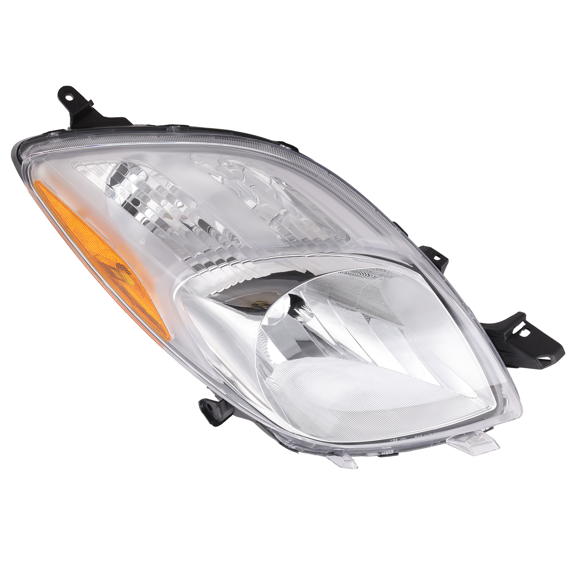 AM YARIS 07-08 HEAD LAMP RH Lens and Housing Hatchback SKU REPT100115 Partslink TO2503170 OEM 8113052611