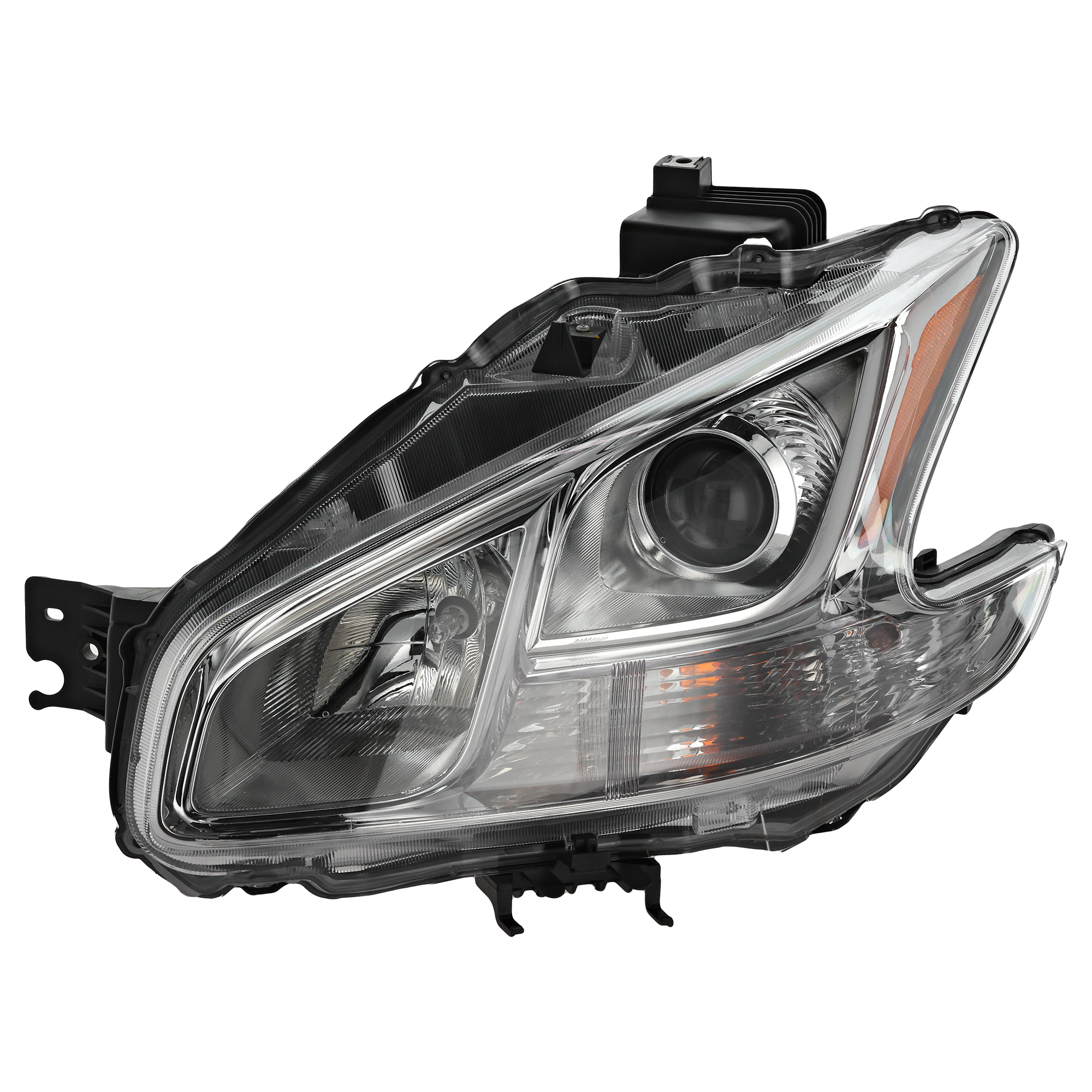 AM MAXIMA 09-14 HEAD LAMP LH Assembly Halogen w o Limited Edition Sport Premium Package CAPA SKU REPT100134Q Partslink NI2502177C OEM 260609N00A