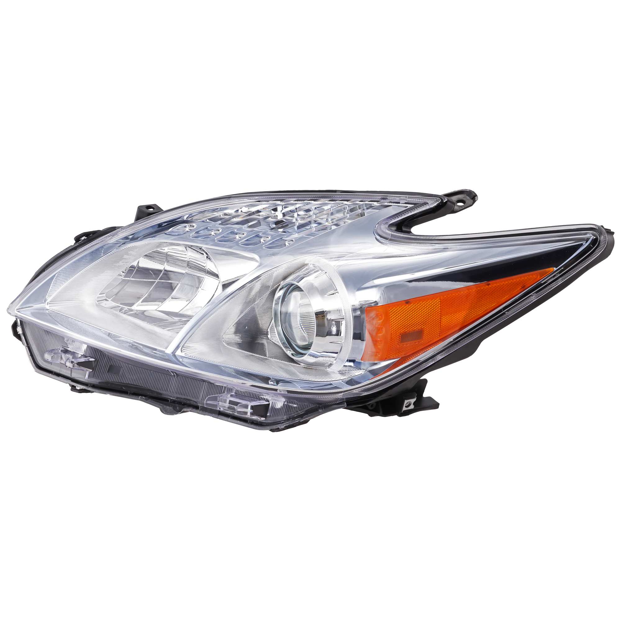 AM PRIUS 10-11 HEAD LAMP LH Lens and Housing Halogen CAPA SKU REPT100142Q Partslink TO2518122C OEM 8117047211
