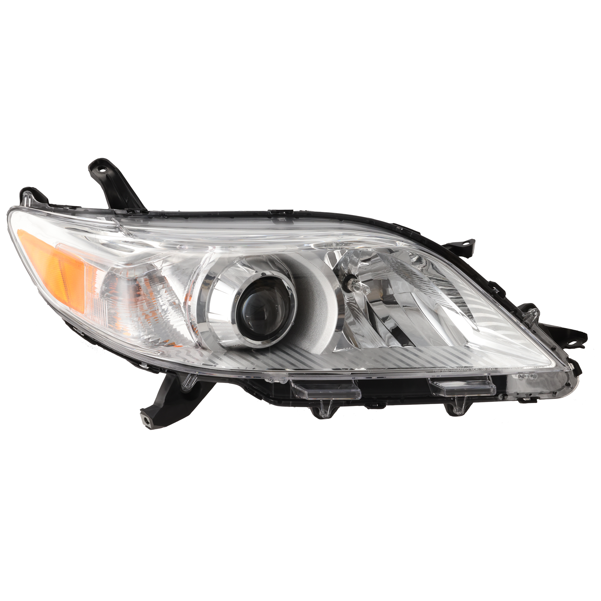 AM SIENNA 11-20 HEAD LAMP RH Assembly Halogen 15-20 w o LED Daytime Running Light Excludes SE Model CAPA SKU REPT100153Q Partslink TO2503199C OEM 8111008032