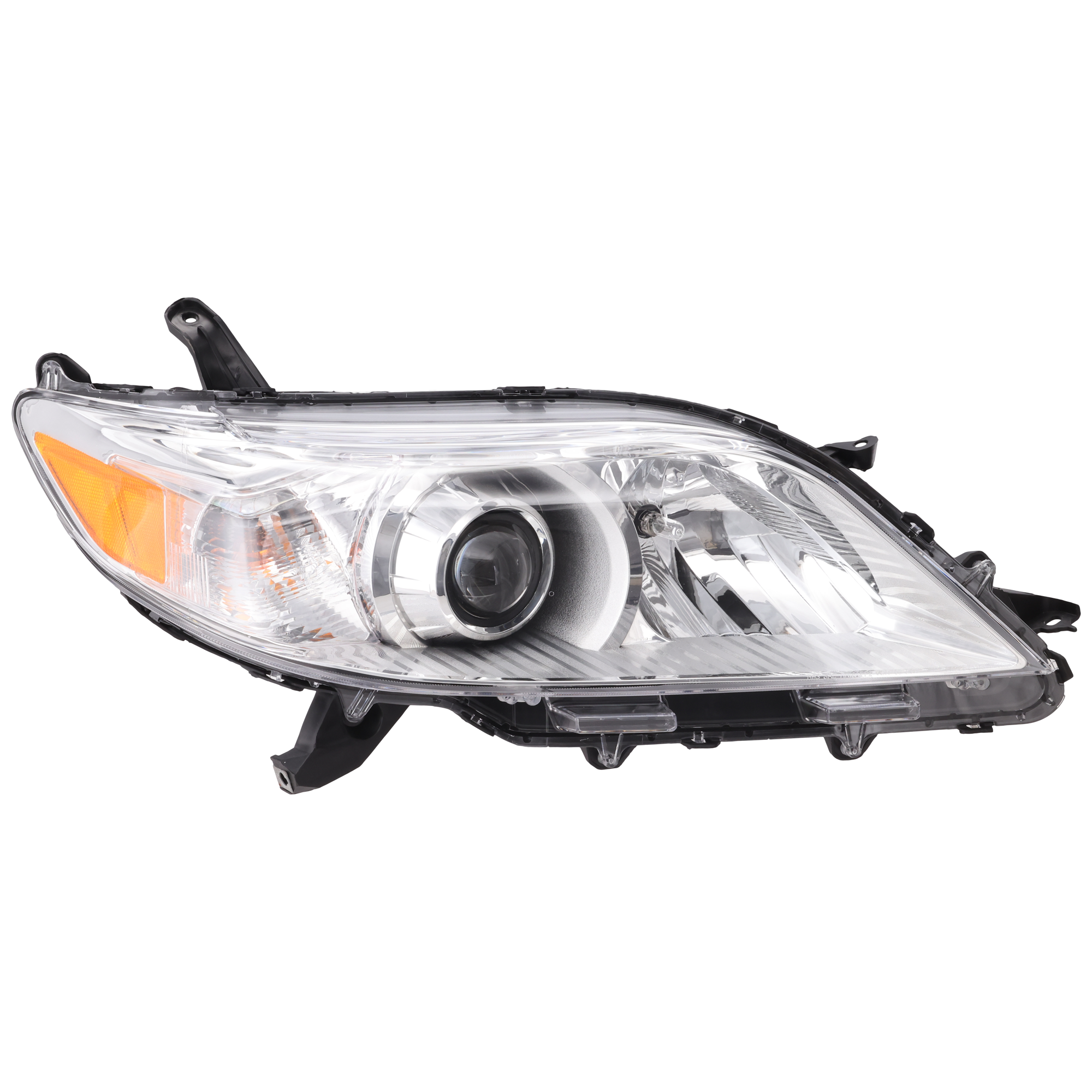 AM SIENNA 11-20 HEAD LAMP RH Assembly Halogen 15-20 w o LED Daytime Running Light Excludes SE Model SKU REPT100153 Partslink TO2503199 OEM 8111008032