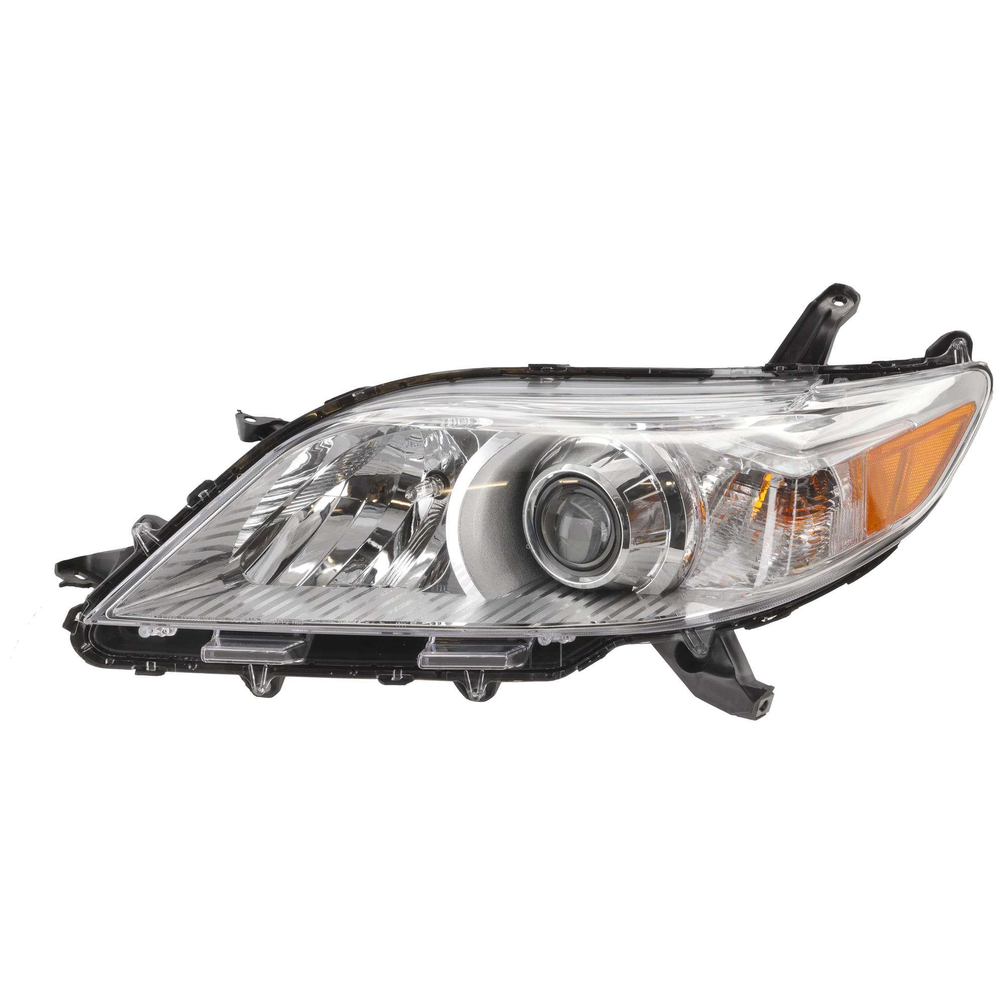 AM SIENNA 11-20 HEAD LAMP LH Assembly Halogen 15-20 w o LED Daytime Running Light Excludes SE Model SKU REPT100154 Partslink TO2502199 OEM 8115008032