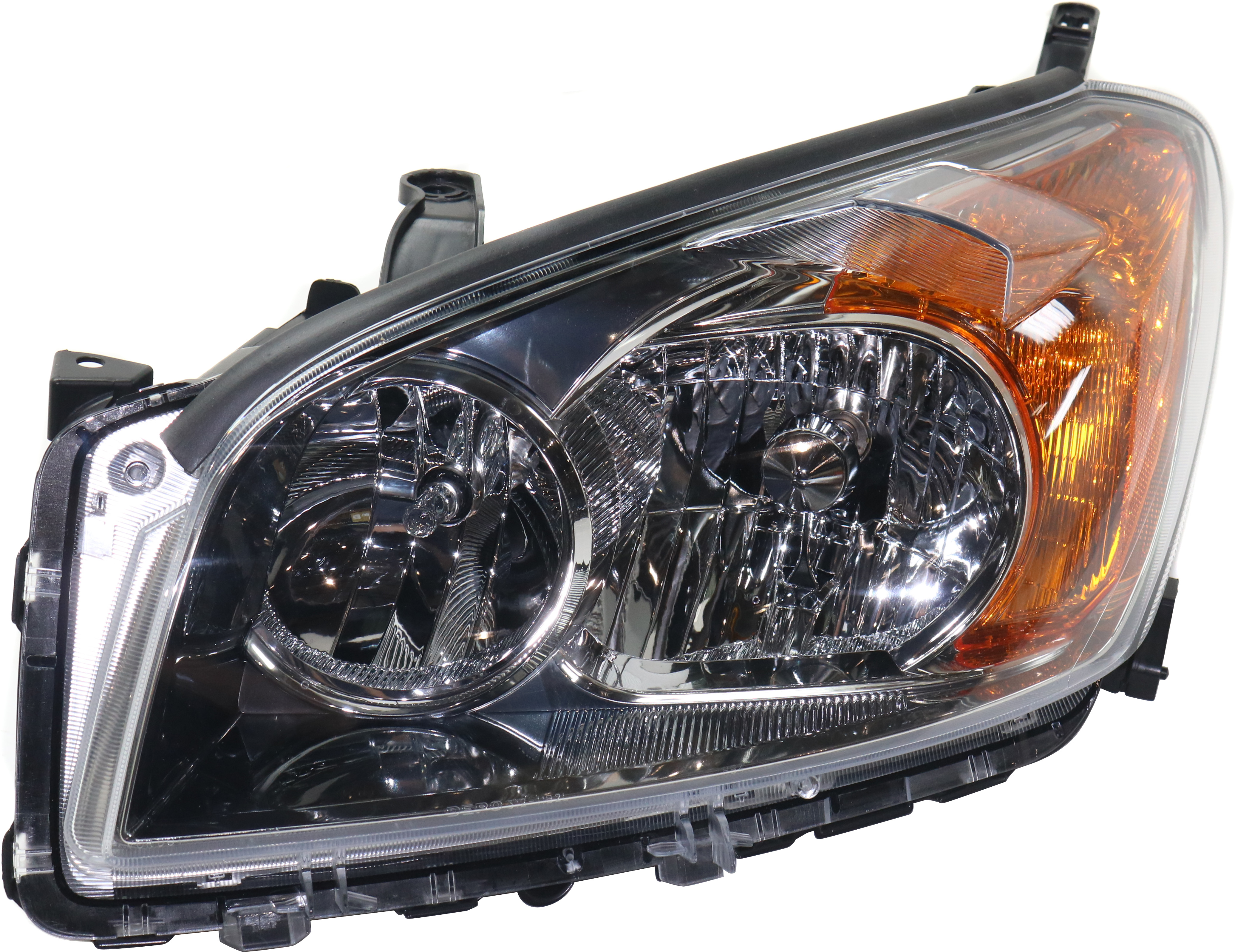 AM RAV4-09-12 HEAD LAMP LH Assembly Halogen Sport Model North America Built Vehicle SKU REPT100166 Partslink TO2502206 OEM 811500R020
