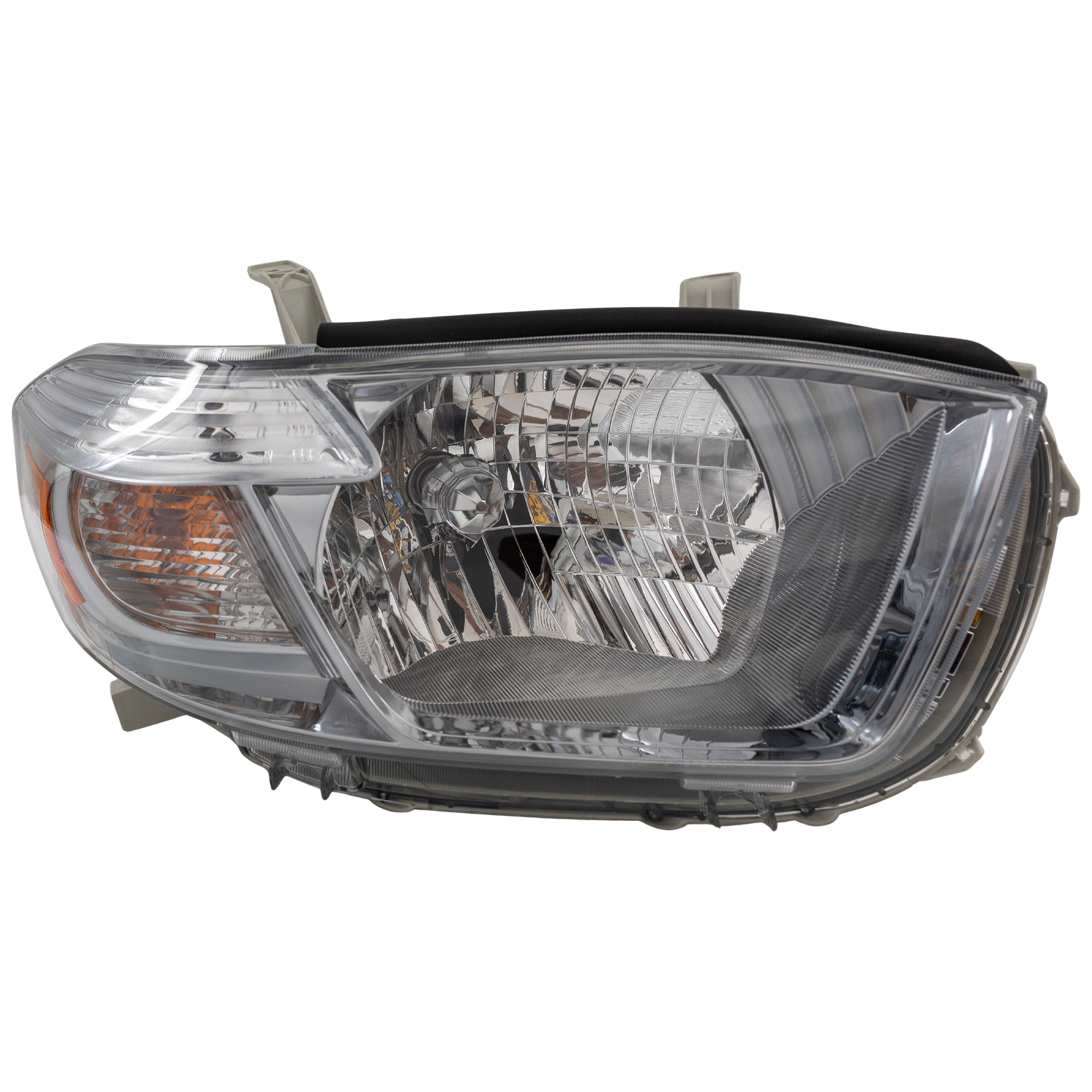AM HIGHLANDER 10-10 HEAD LAMP RH Assembly Halogen SKU REPT100169 Partslink TO2503202 OEM 811100E100