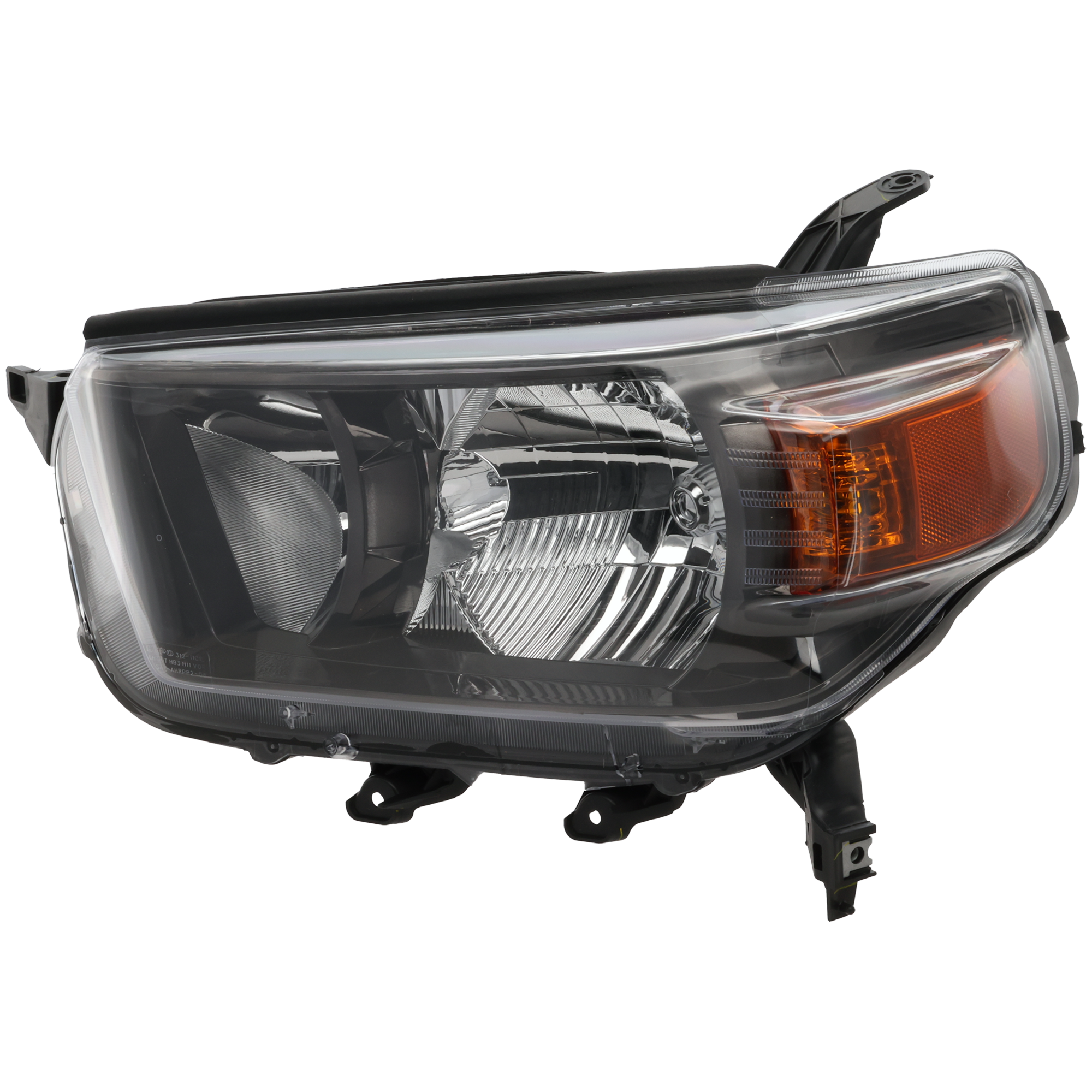 AM 4RUNNER 10-13 HEAD LAMP LH Lens and Housing SR5 w Trail Package Trail Models CAPA SKU REPT100196Q Partslink TO2518128C OEM 8117035530