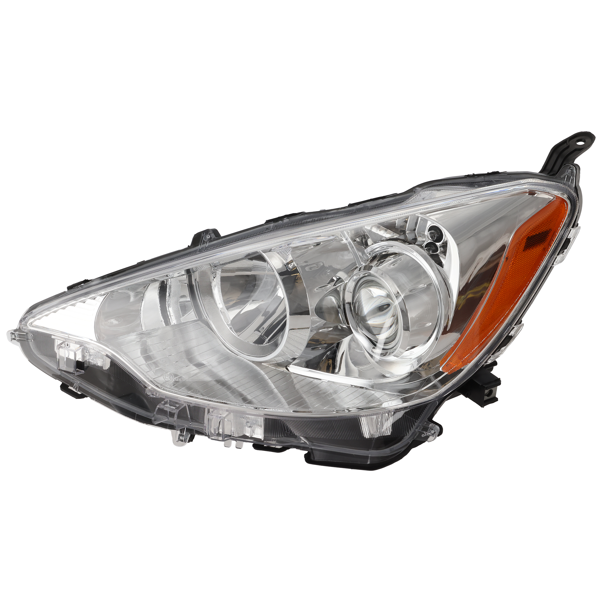 AM PRIUS C 12-14 HEAD LAMP LH Assembly Halogen SKU REPT100328 Partslink TO2502214 OEM 8115052E81