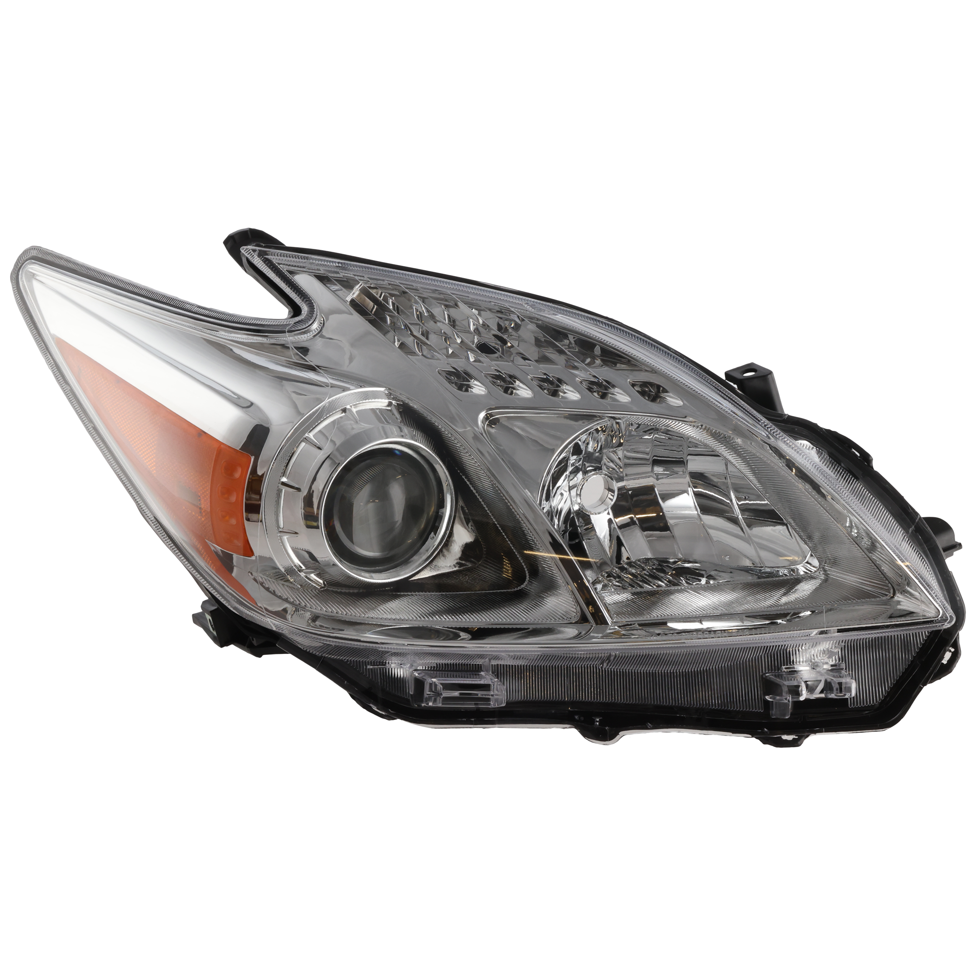 AM PRIUS 12-15 HEAD LAMP RH Lens and Housing Halogen CAPA SKU REPT100357Q N Partslink TO2519134C OEM 8113047520
