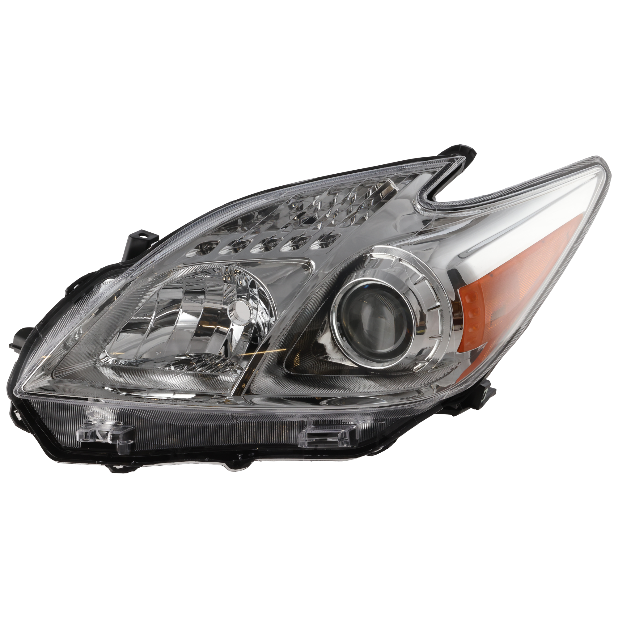 AM PRIUS 12-15 HEAD LAMP LH Lens and Housing Halogen CAPA SKU REPT100358Q N Partslink TO2518134C OEM 8117047520