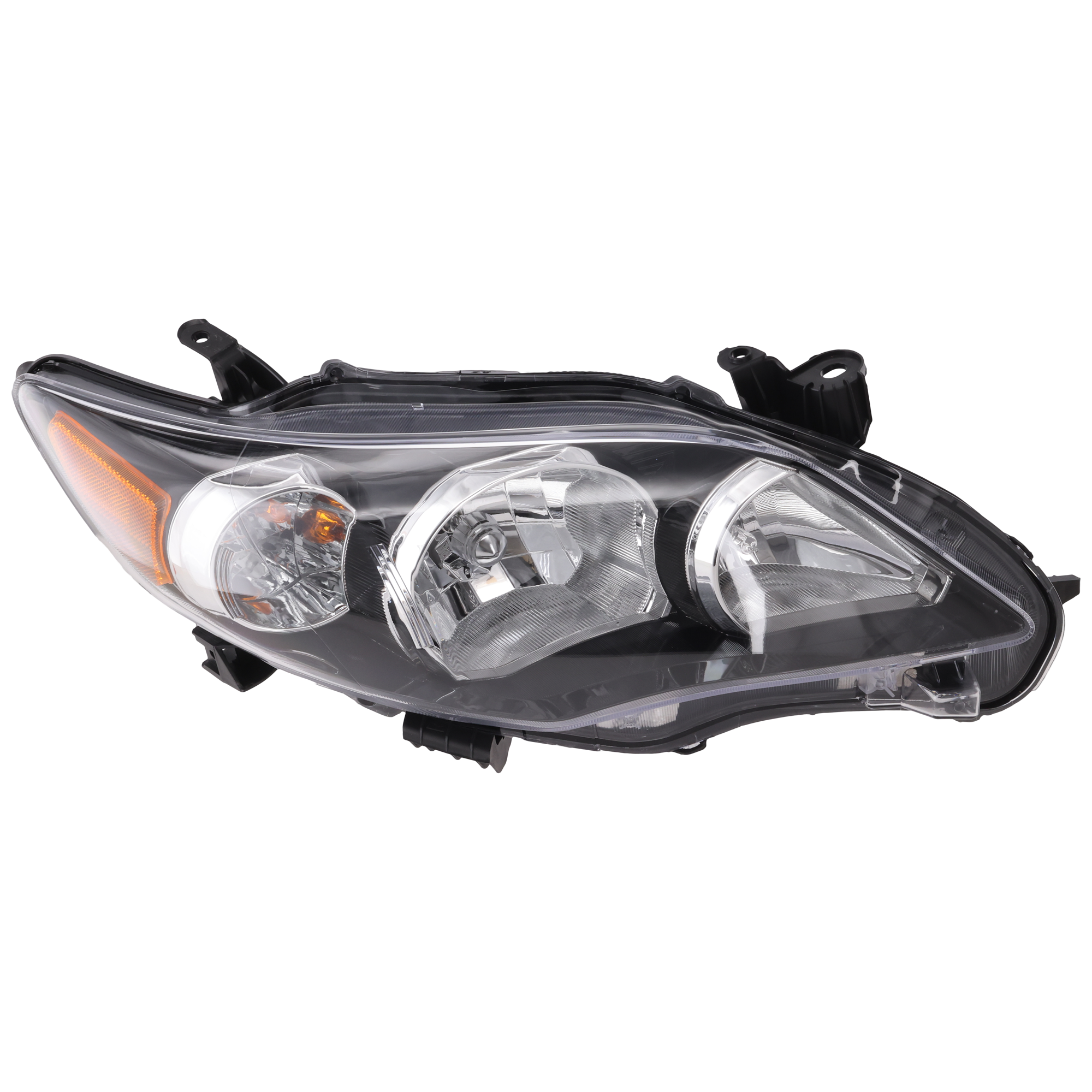 AM COROLLA 11-13 HEAD LAMP RH Assembly Halogen S XRS Models North America Built Vehicle CAPA SKU REPT100361Q Partslink TO2503204C OEM 8111002B60