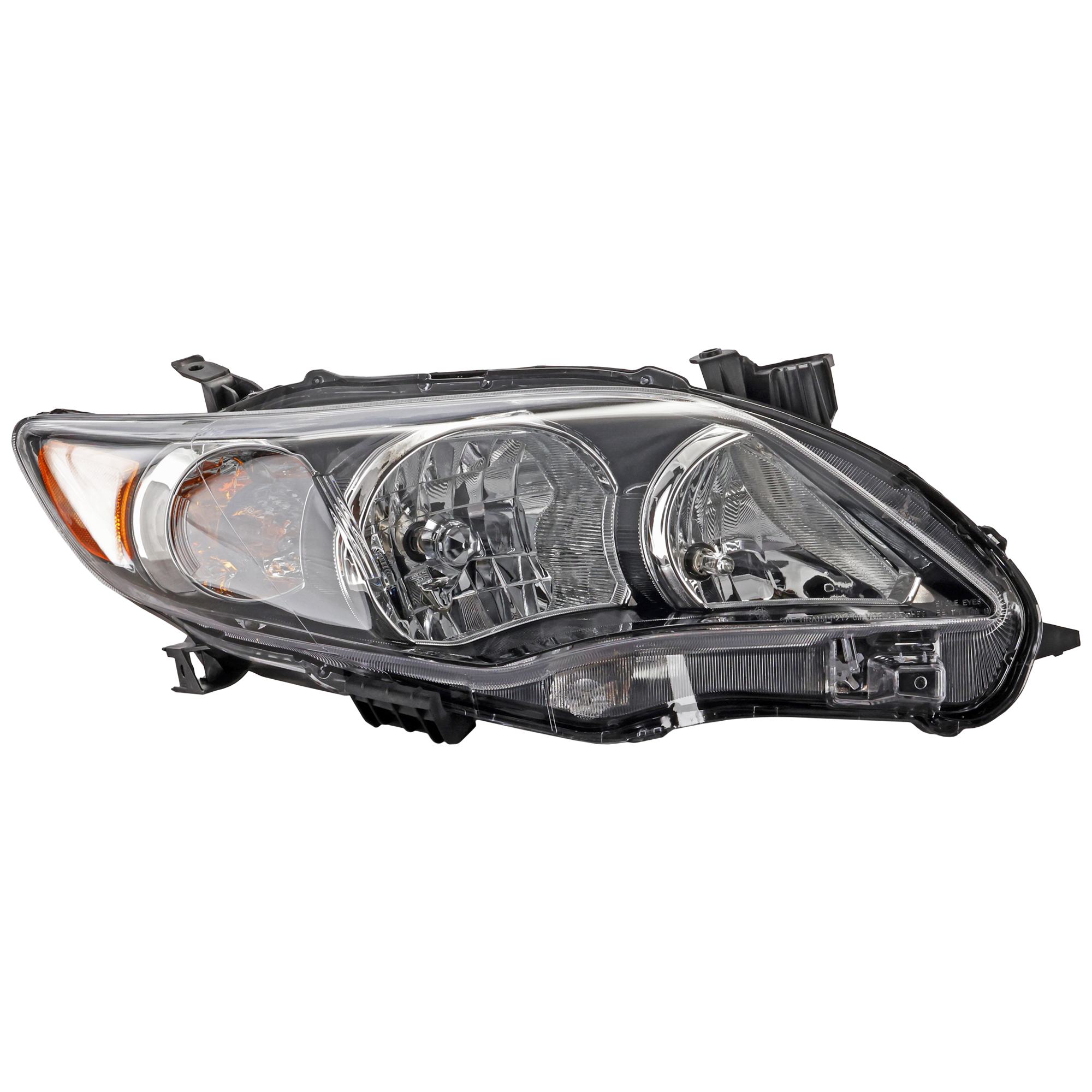 AM COROLLA 11-13 HEAD LAMP RH Assembly Halogen S XRS Models North America Built Vehicle SKU REPT100361 Partslink TO2503204 OEM 8111002B60