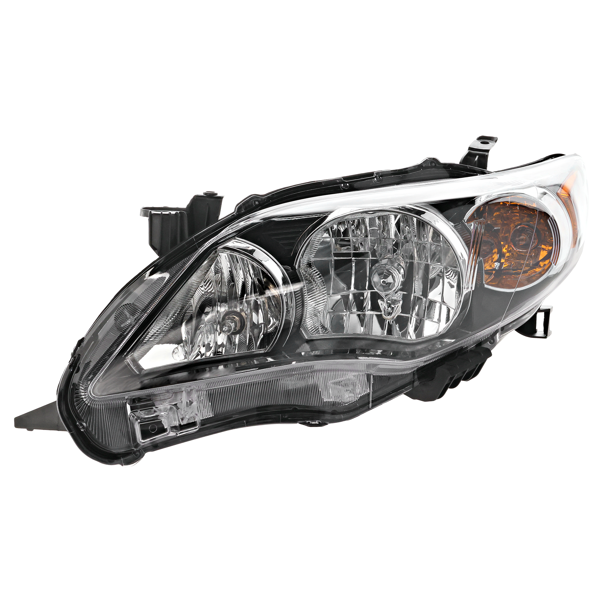 AM COROLLA 11-13 HEAD LAMP LH Assembly Halogen S XRS Models North America Built Vehicle SKU REPT100362 Partslink TO2502204 OEM 8115002B60