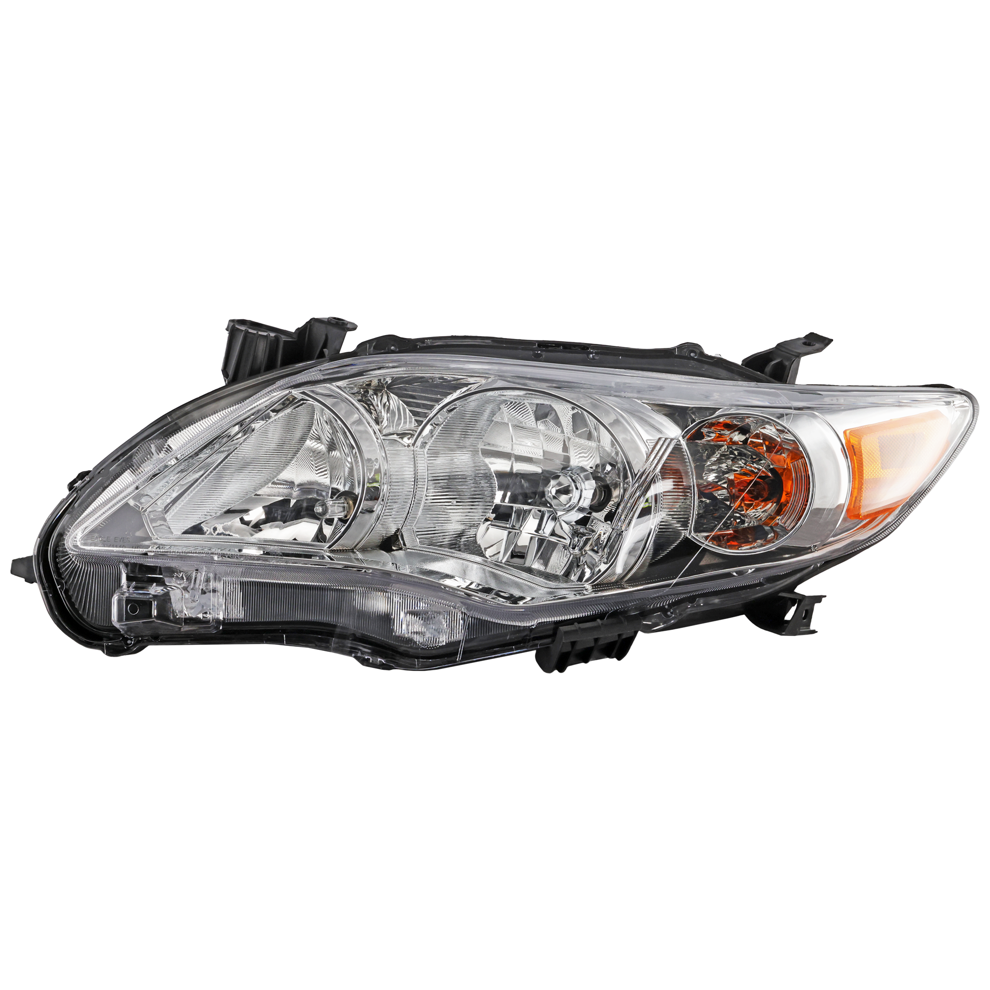 AM COROLLA 11-13 HEAD LAMP LH Assembly Halogen Base CE L LE Models North America Built Vehicle SKU REPT100364 Partslink TO2502203 OEM 8115002B50