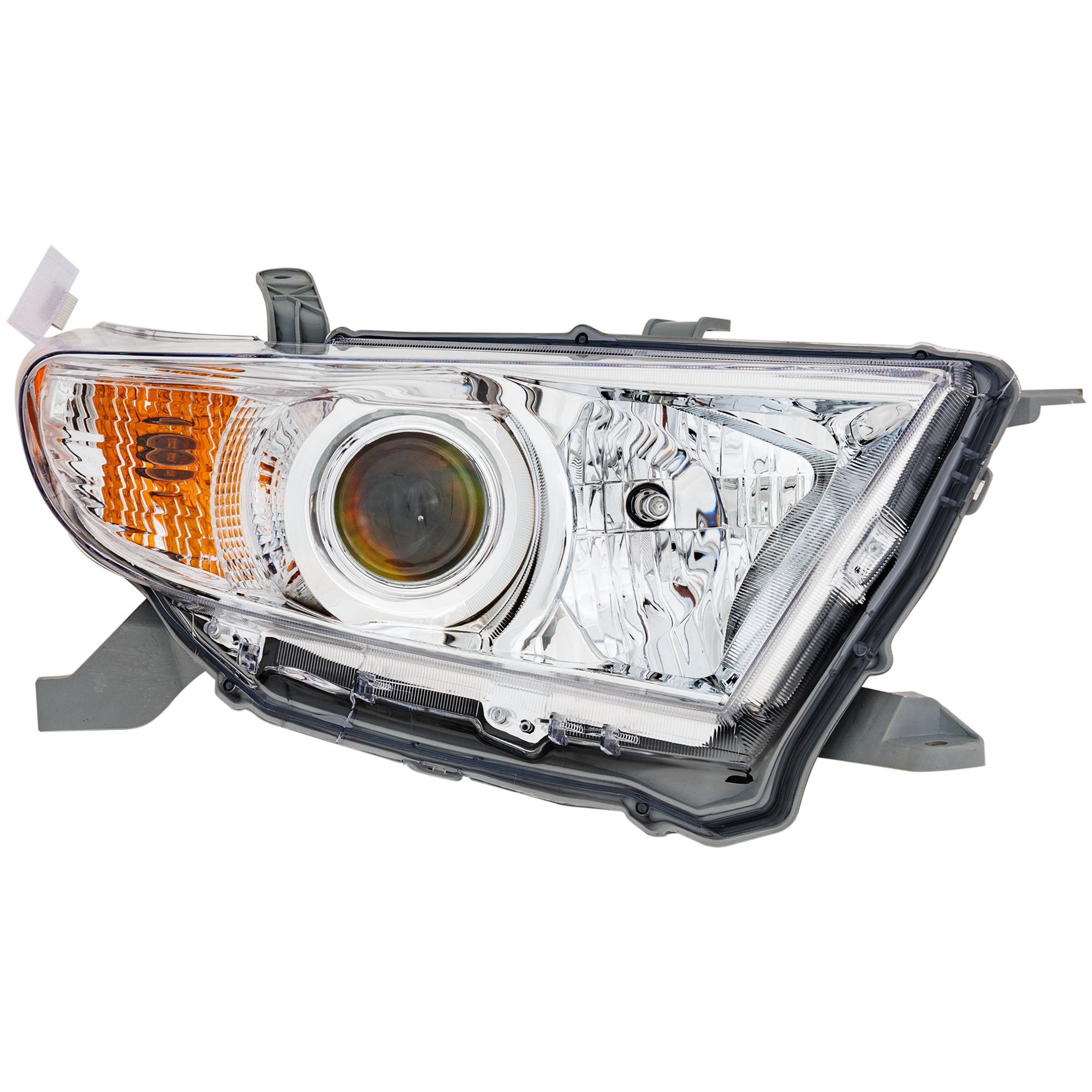 AM HIGHLANDER 11-13 HEAD LAMP RH Assembly Halogen Exc. Hybrid Models USA Built Vehicle CAPA SKU REPT100365Q Partslink TO2503208C OEM 811100E110