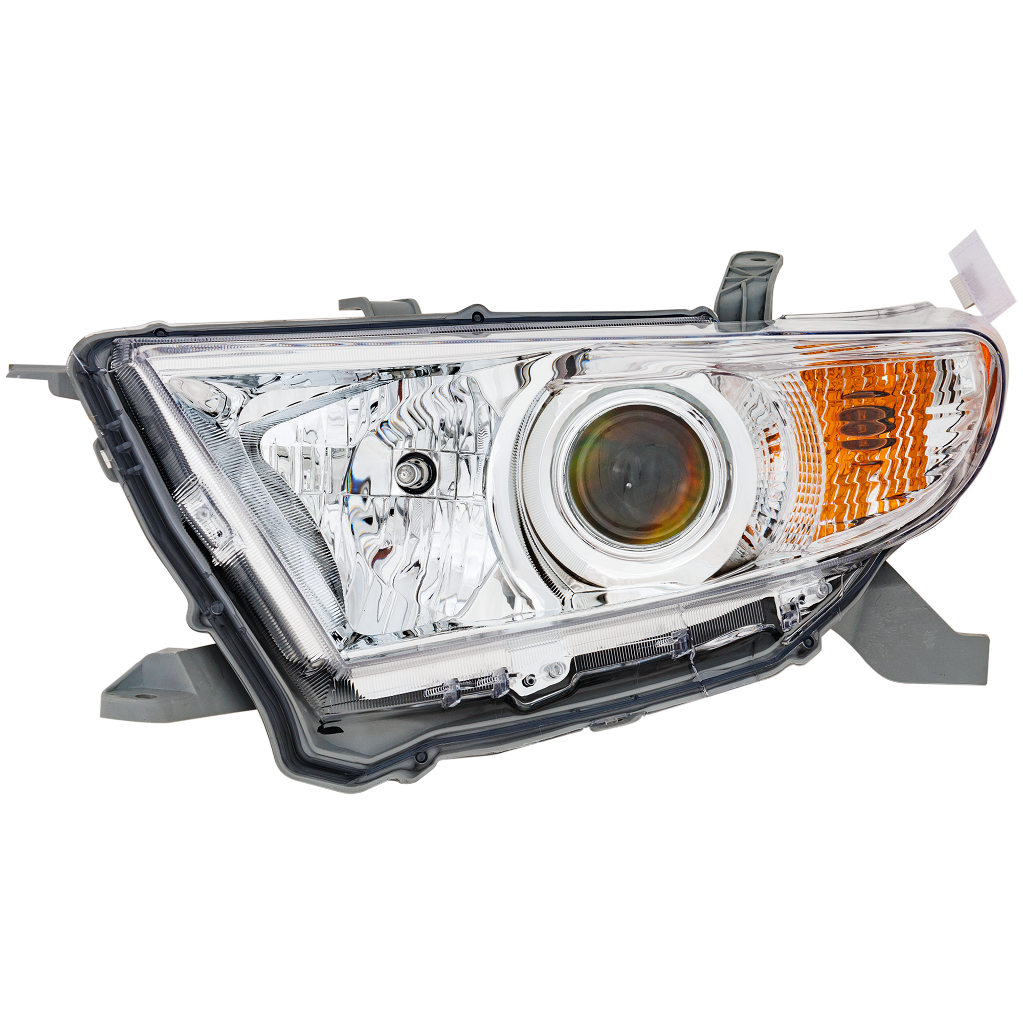 AM HIGHLANDER 11-13 HEAD LAMP LH Assembly Halogen Exc. Hybrid Models USA Built Vehicle CAPA SKU REPT100366Q Partslink TO2502208C OEM 811500E130